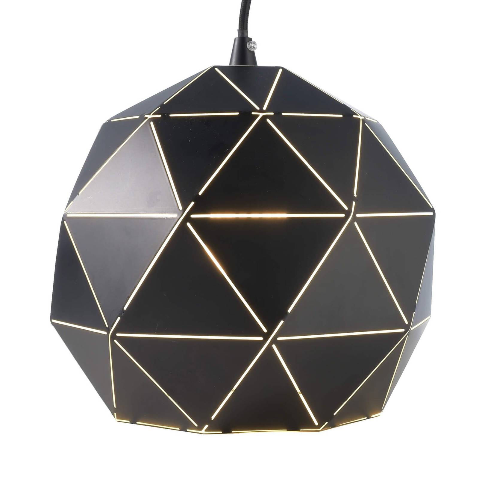 Deko-Light Závěsné svítidlo Asterope, Ø 25 cm, kulaté, černé