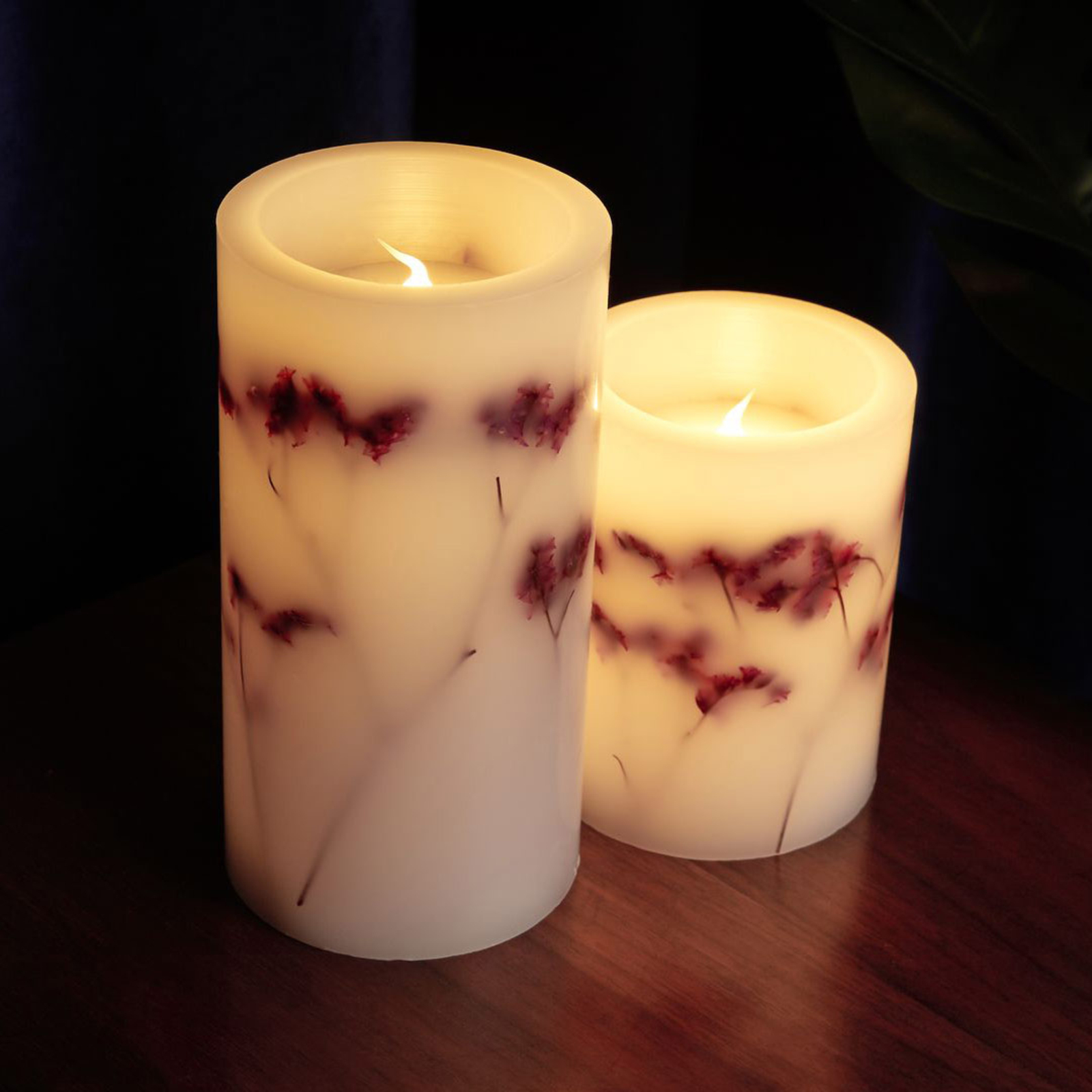 Pauleen Shiny Bloom Candle LED Kerze 2er Set Lampenwelt Ch