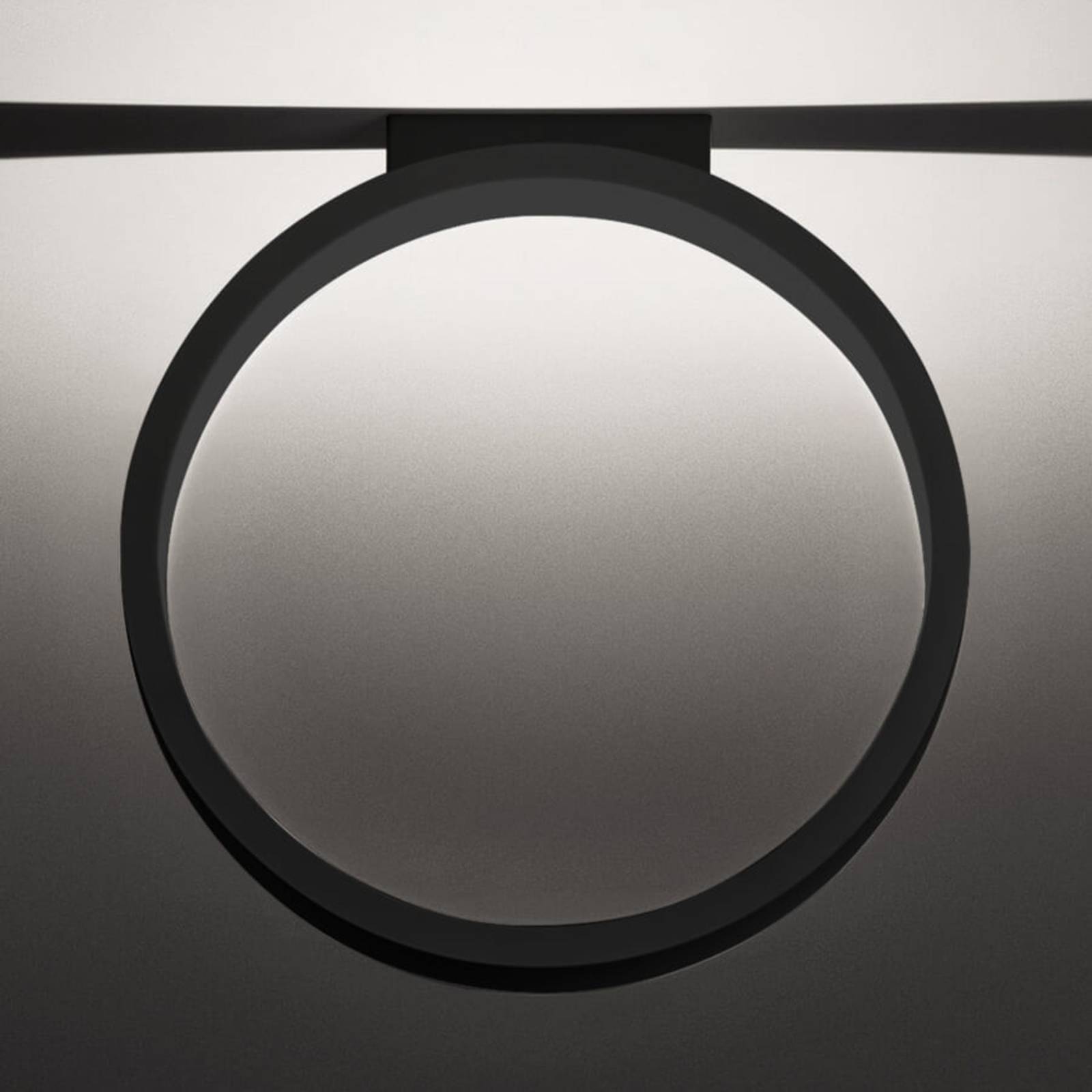 Cini&Nils Assolo - LED stropné svietidlo čierne 43 cm