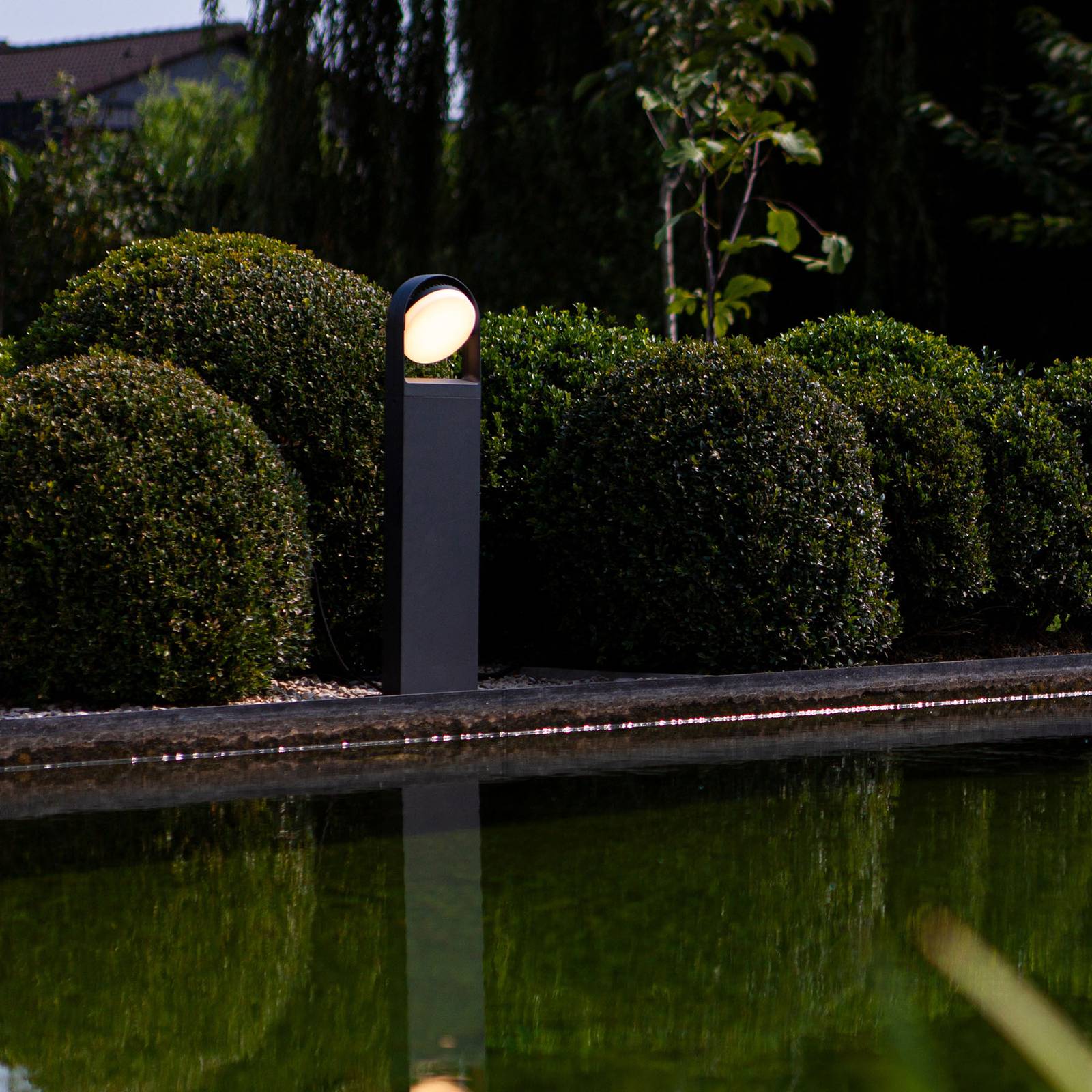 LUTEC LED osvětlení cesty Fele antracit, otočné