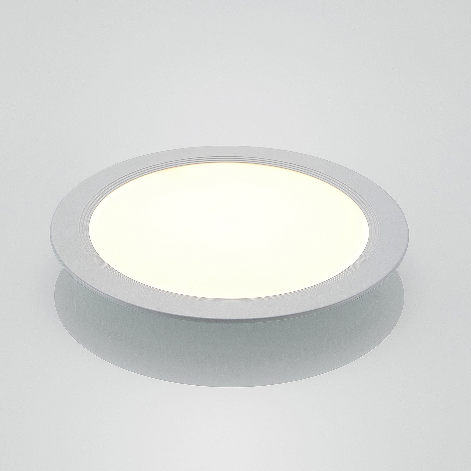 Elc Pan Led Recessed Panel Round K Lights Co Uk