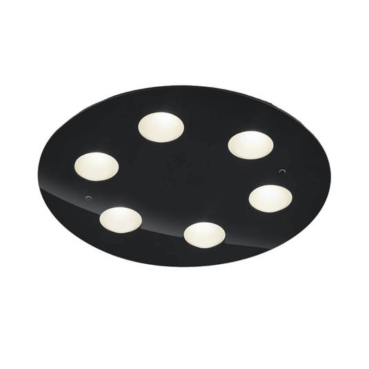 Helestra Nomi plafonnier LED Ø 49 cm dim noir Luminaire fr