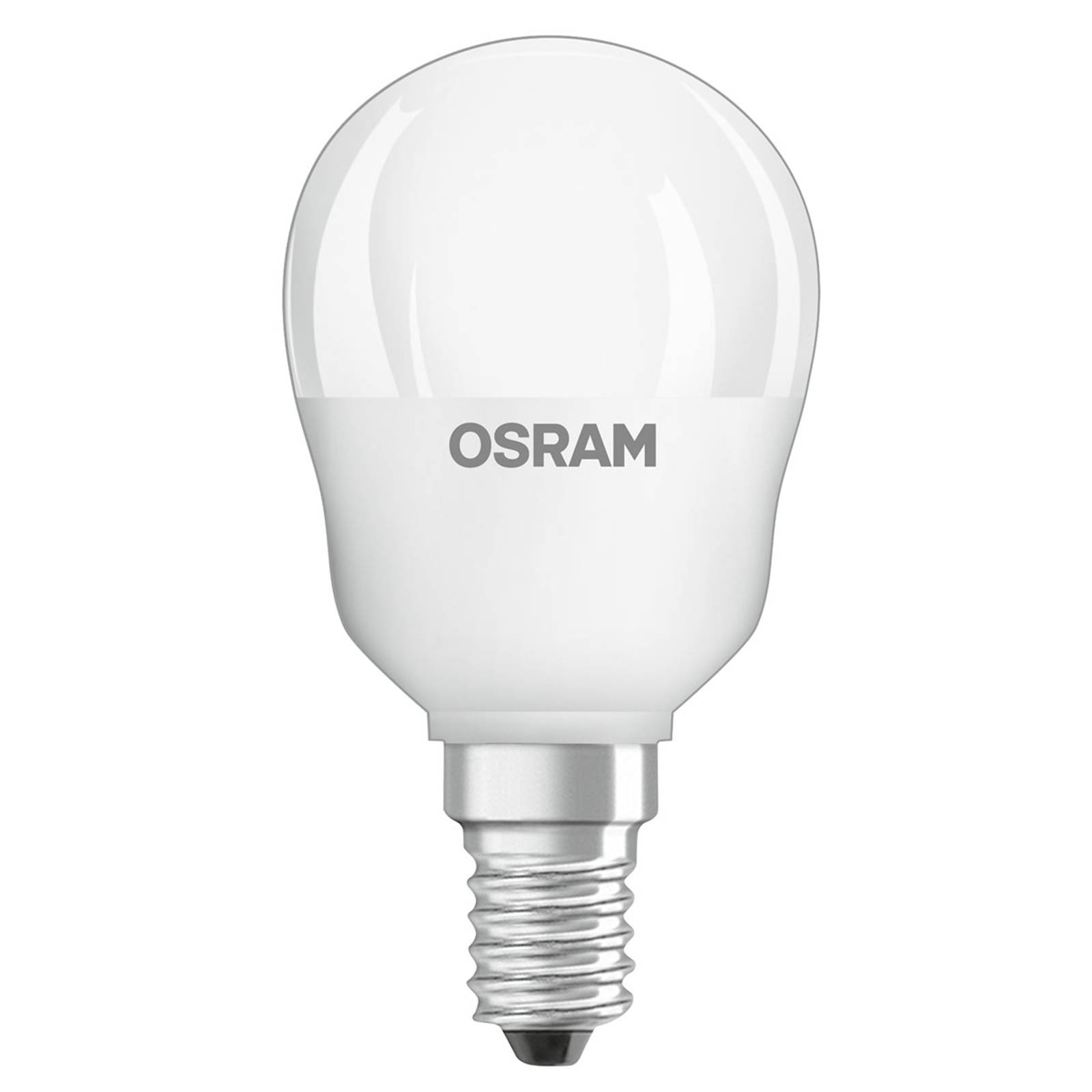 OSRAM OSRAM LED žárovka E14 4,2W Star+kapka remote matná