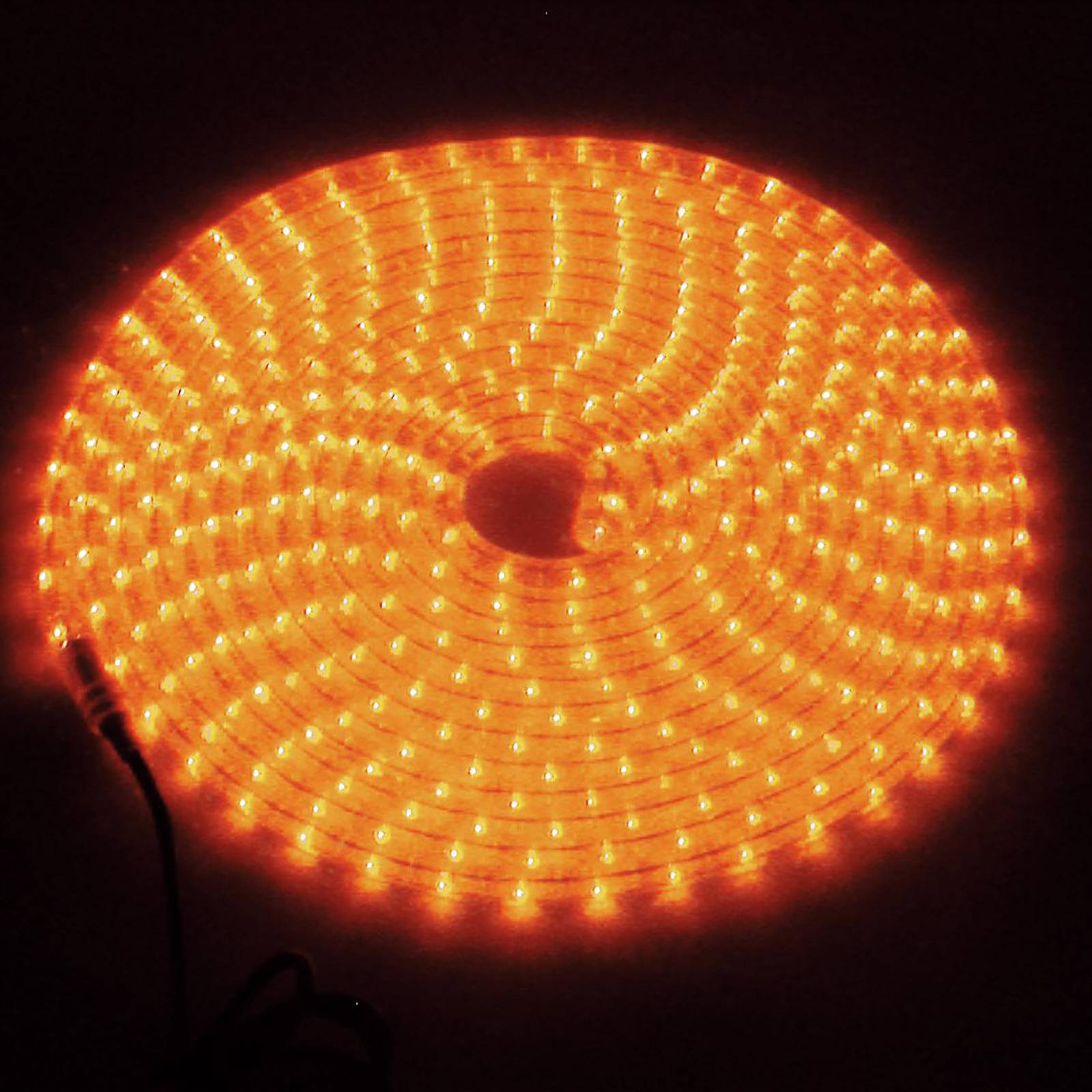 Lanové svetlo EUROLITE Rubberlight RL1 oranžové 9 m