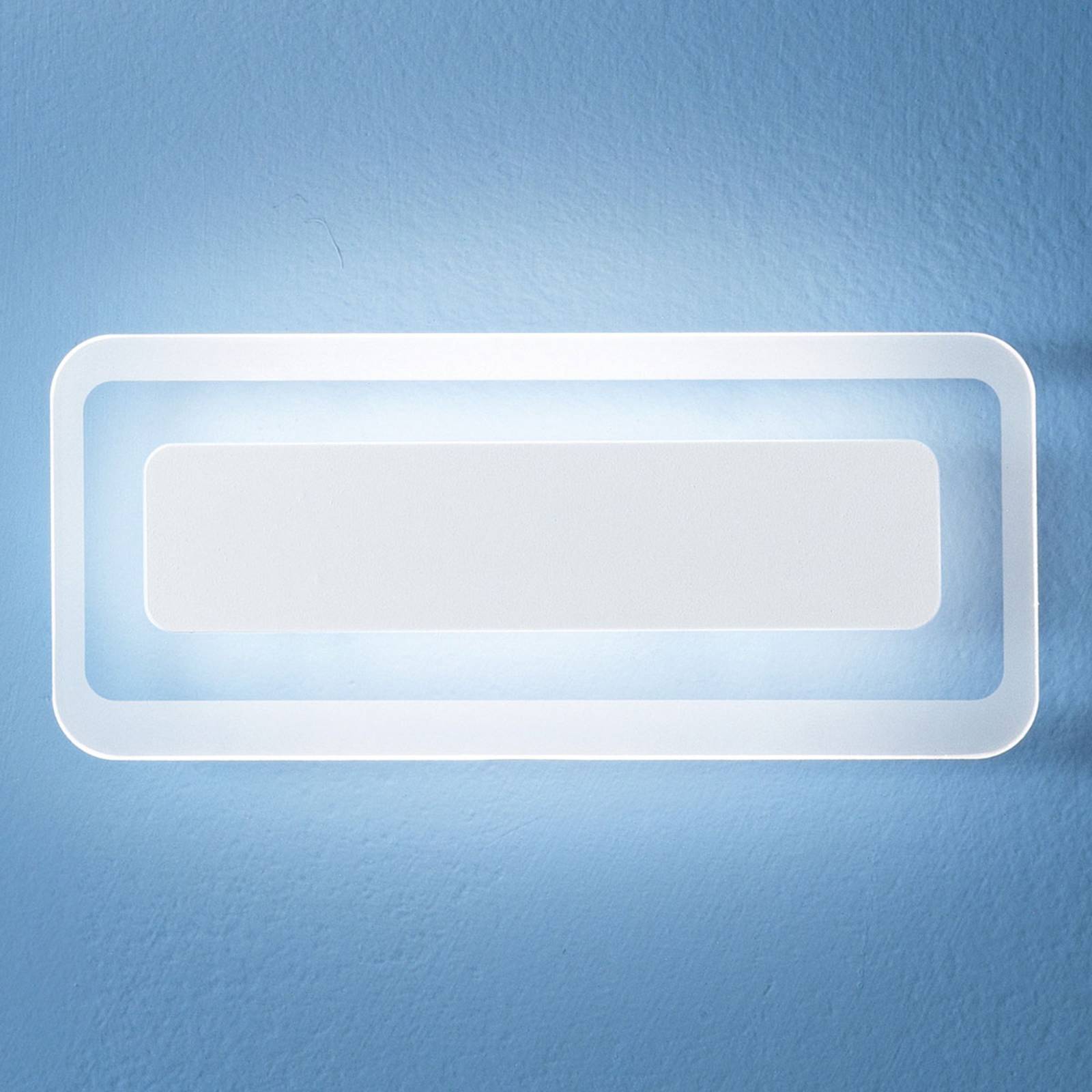 Nástenné LED svietidlo Antille, biele 31,4 cm