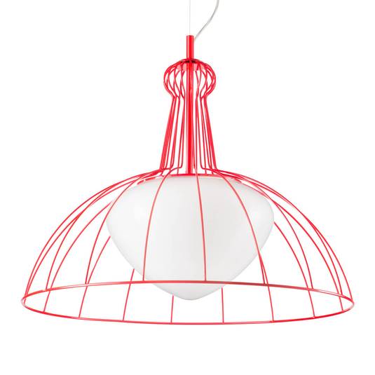 Candeeiro Suspenso De Design Red Lab Fabricado Em It Lia Lumories Pt