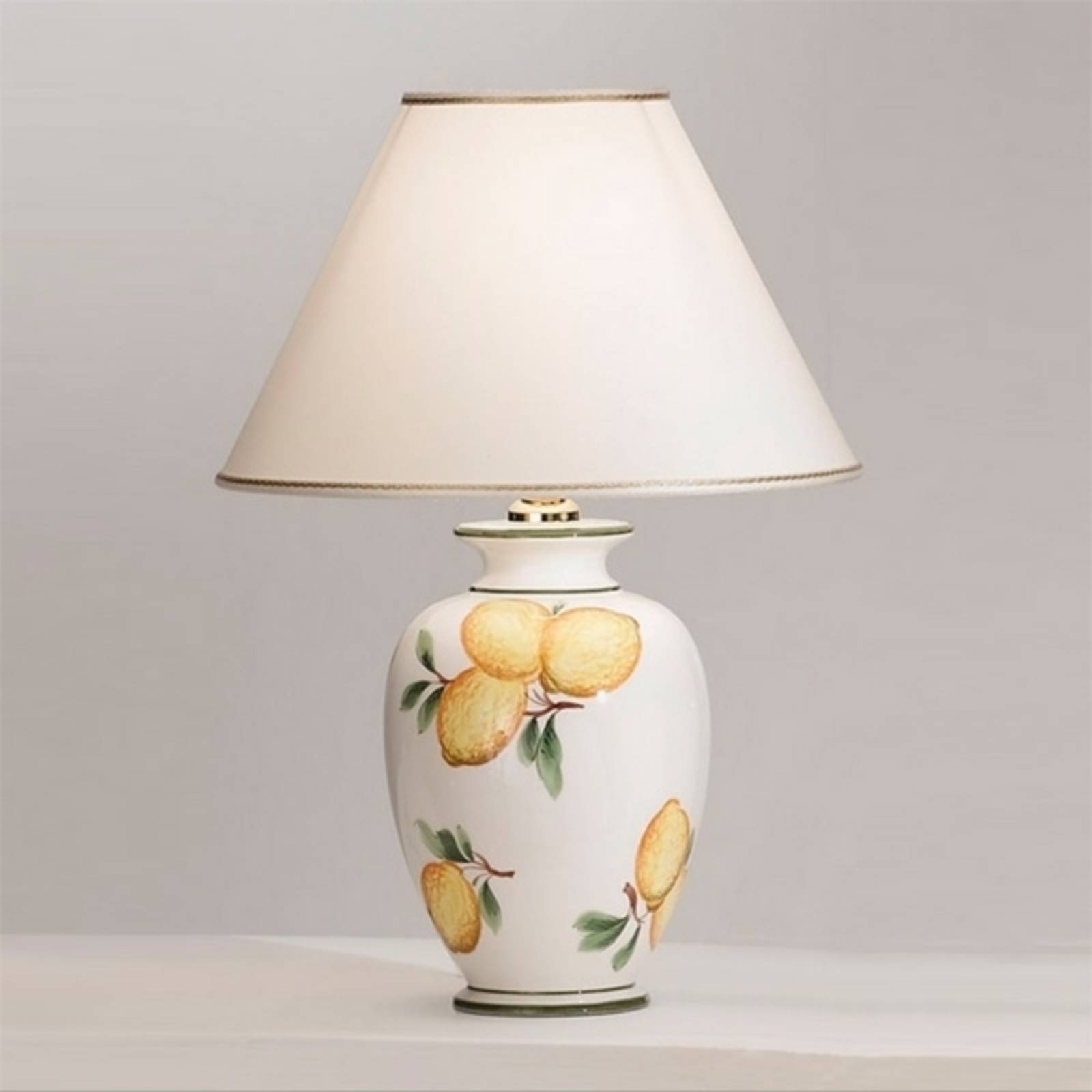 austrolux Stolní lampa Giardino Lemone, Ø 30 cm