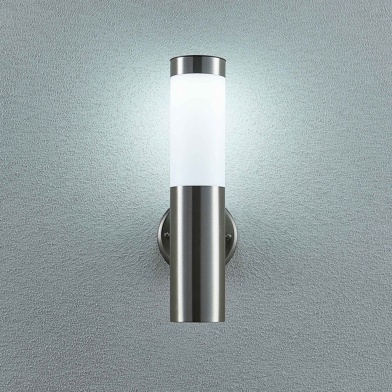 Lindby Sirita applique extérieur solaire LED inox Luminaire fr