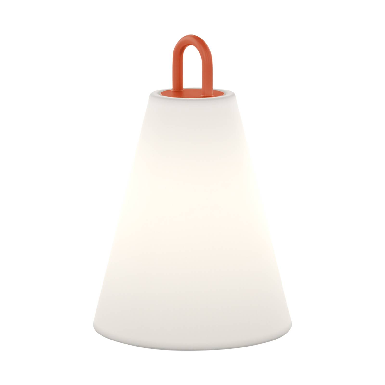 WEVER & DUCRÉ Costa 1.0 LED dekoratívna lampa opál/oranžová