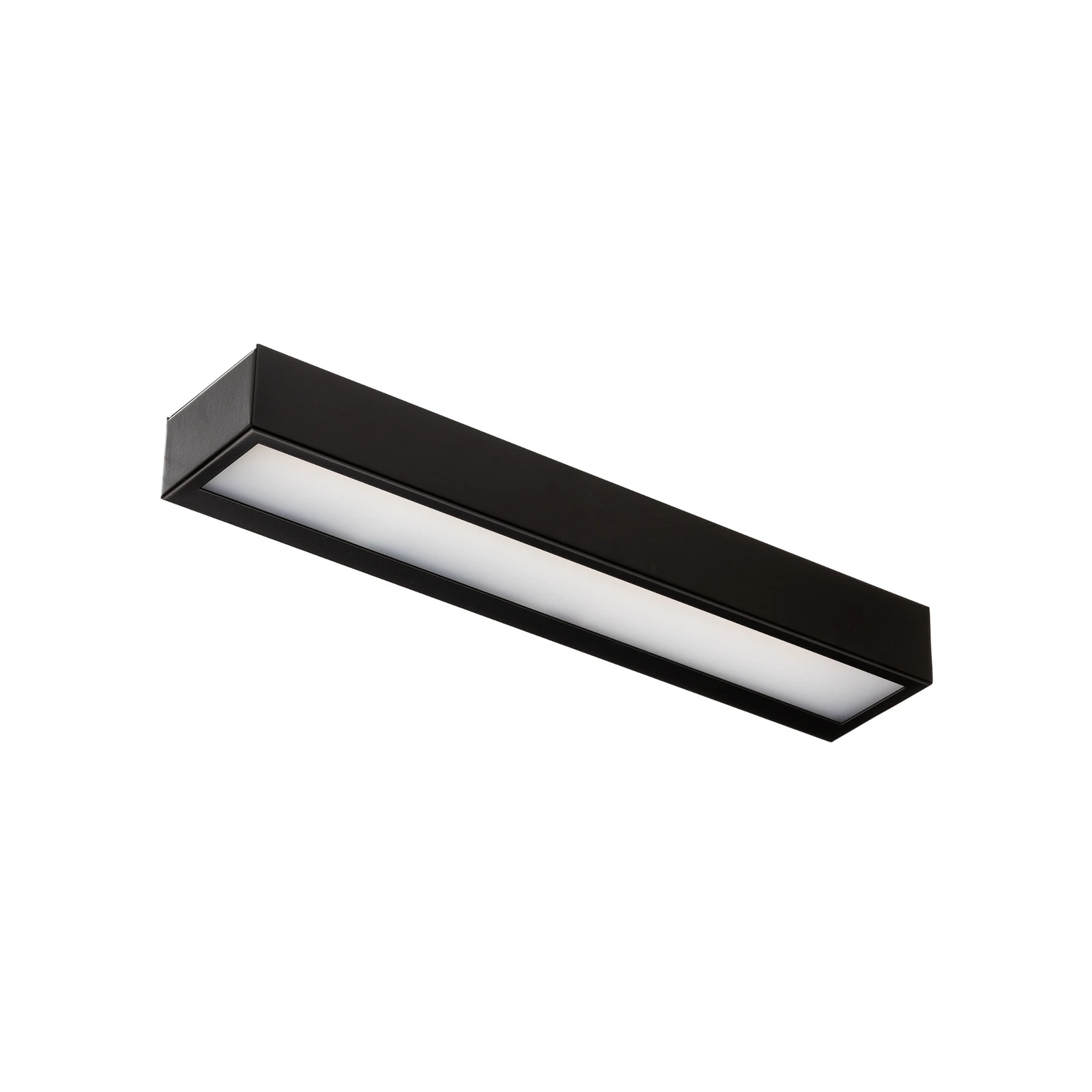 Mera LED seinavalgusti, laius 40cm, must, 4000K
