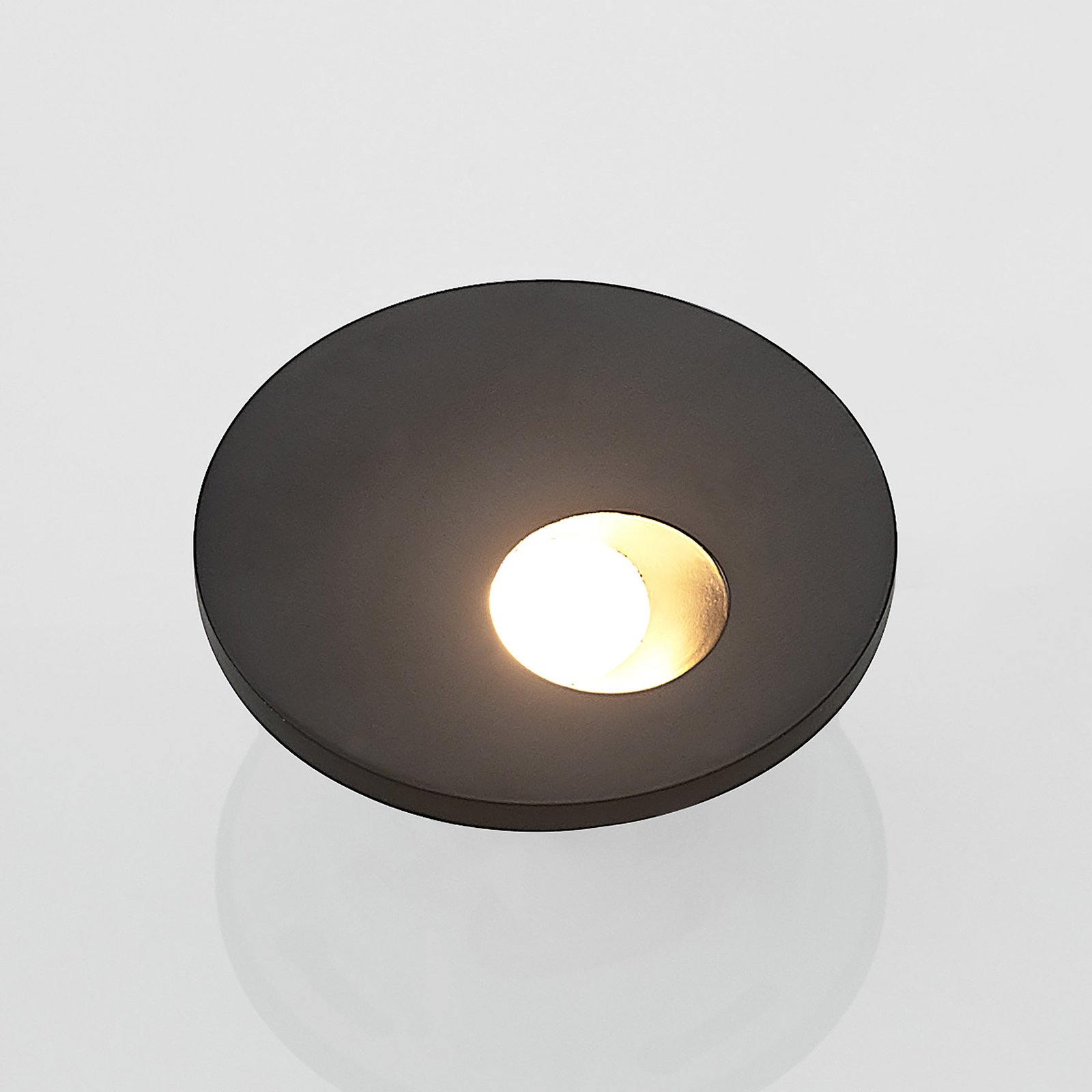 Arcchio Vexi spot LED da incasso CCT nero Ø 7,5 cm