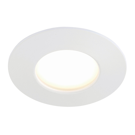 Spot encastré LED blanc Felia, IP44