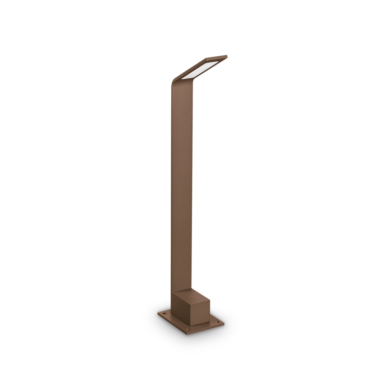 Ideal Lux LED-Wegeleuchte Agos, Höhe 60 cm, Aluminium