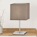 Kate table lamp with chintz fabric shade