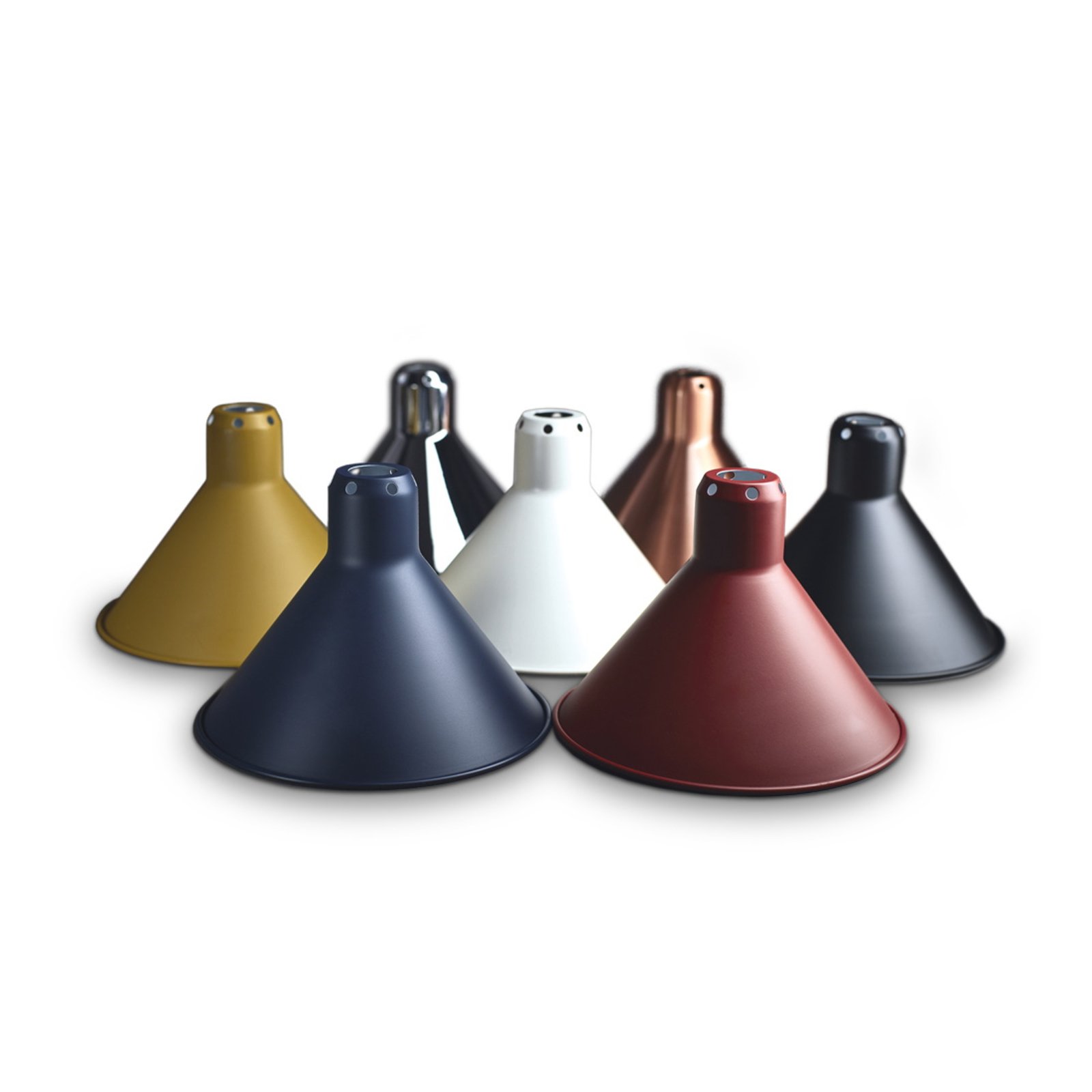 Tienidlo Large Conical Ø260 Raw Copper - Lampe Gras