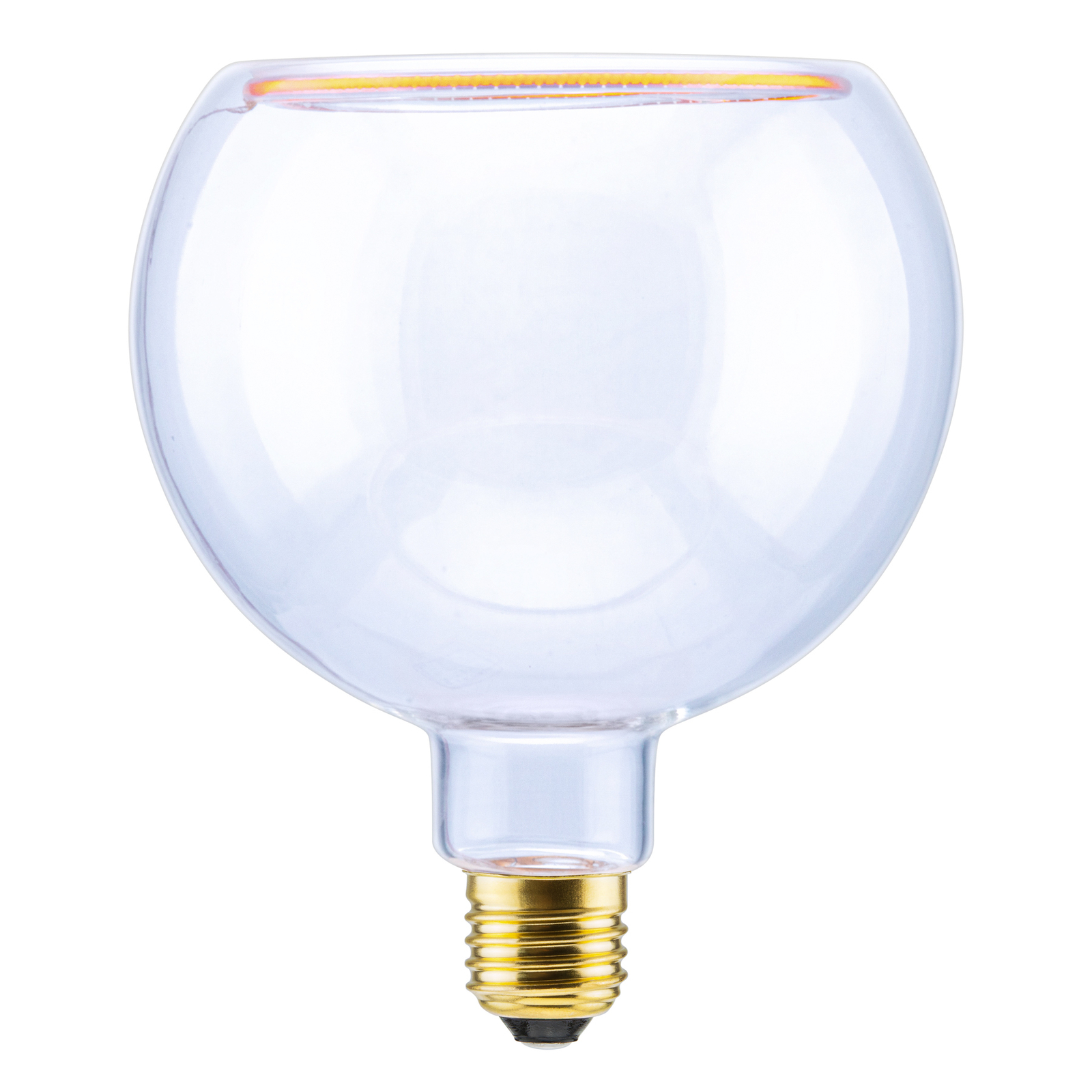 SEGULA LED-Floating-Globelampe G125 E27 6W klar