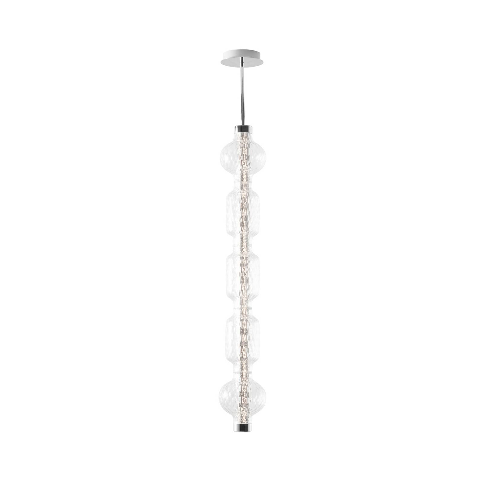 Artemide LED-Hängelampe Alambicco Vertical App 123 cm 3.000K