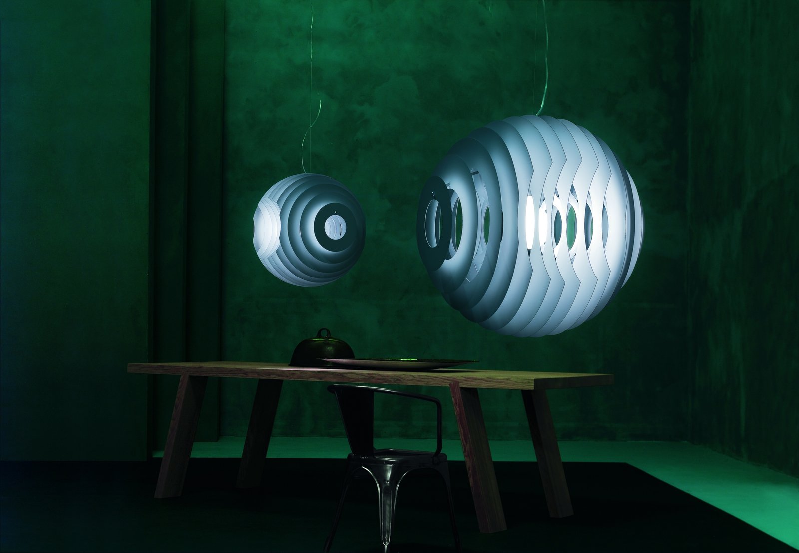 Supernova Lustră Pendul Aluminium - Foscarini