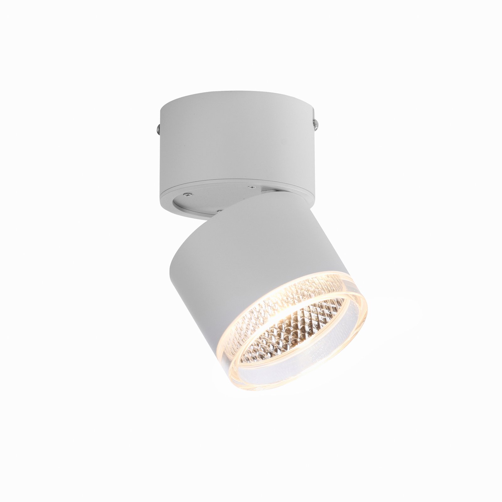 PURE Nola plafonnier LED à 1 lampe blanc