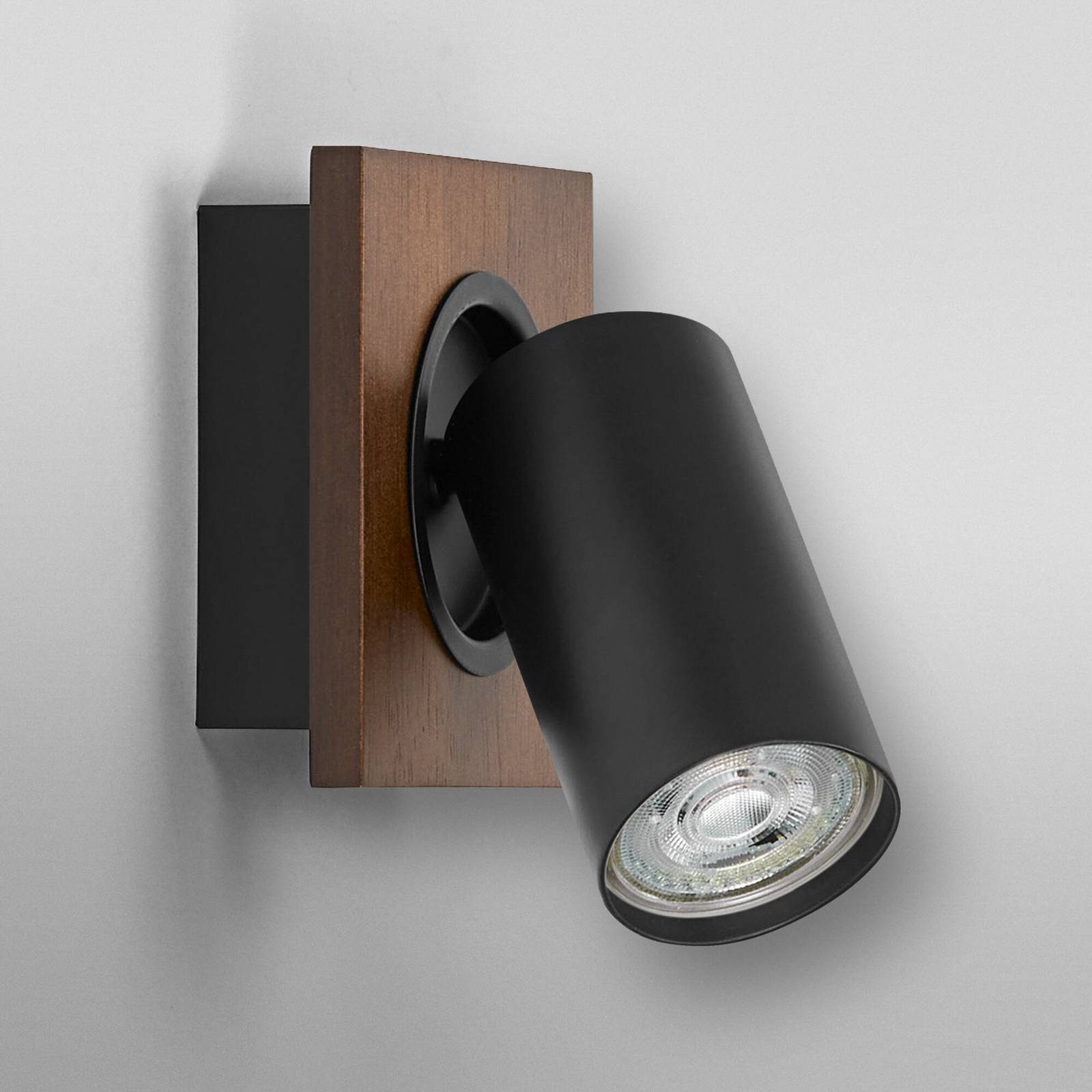 Reflektor sufitowy OSRAM MERCURY czarny 1 spot GU10-LED 927 ściemniany