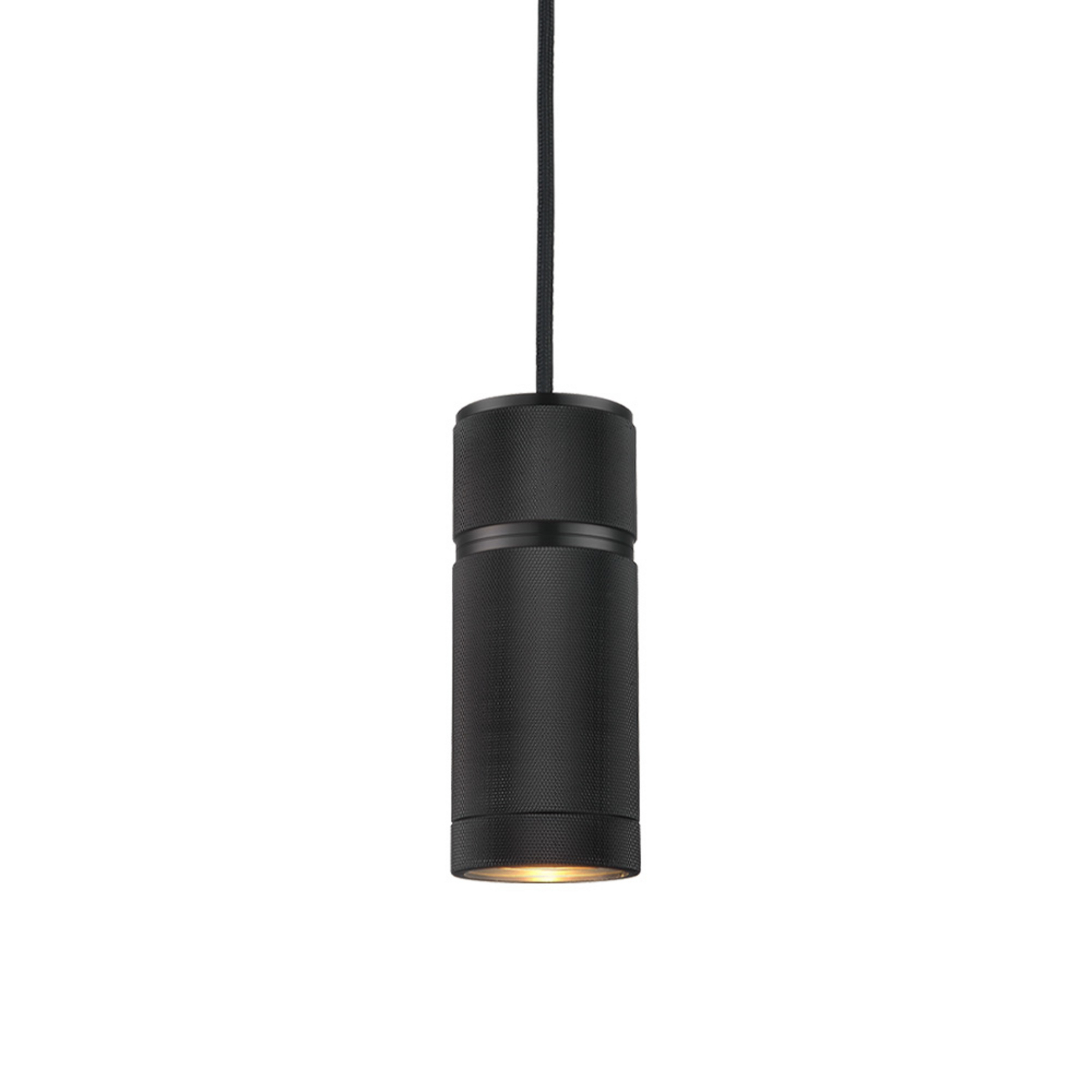 HALO Hängelampe, schwarz matt, Höhe 15 cm GU10 - Halo Design