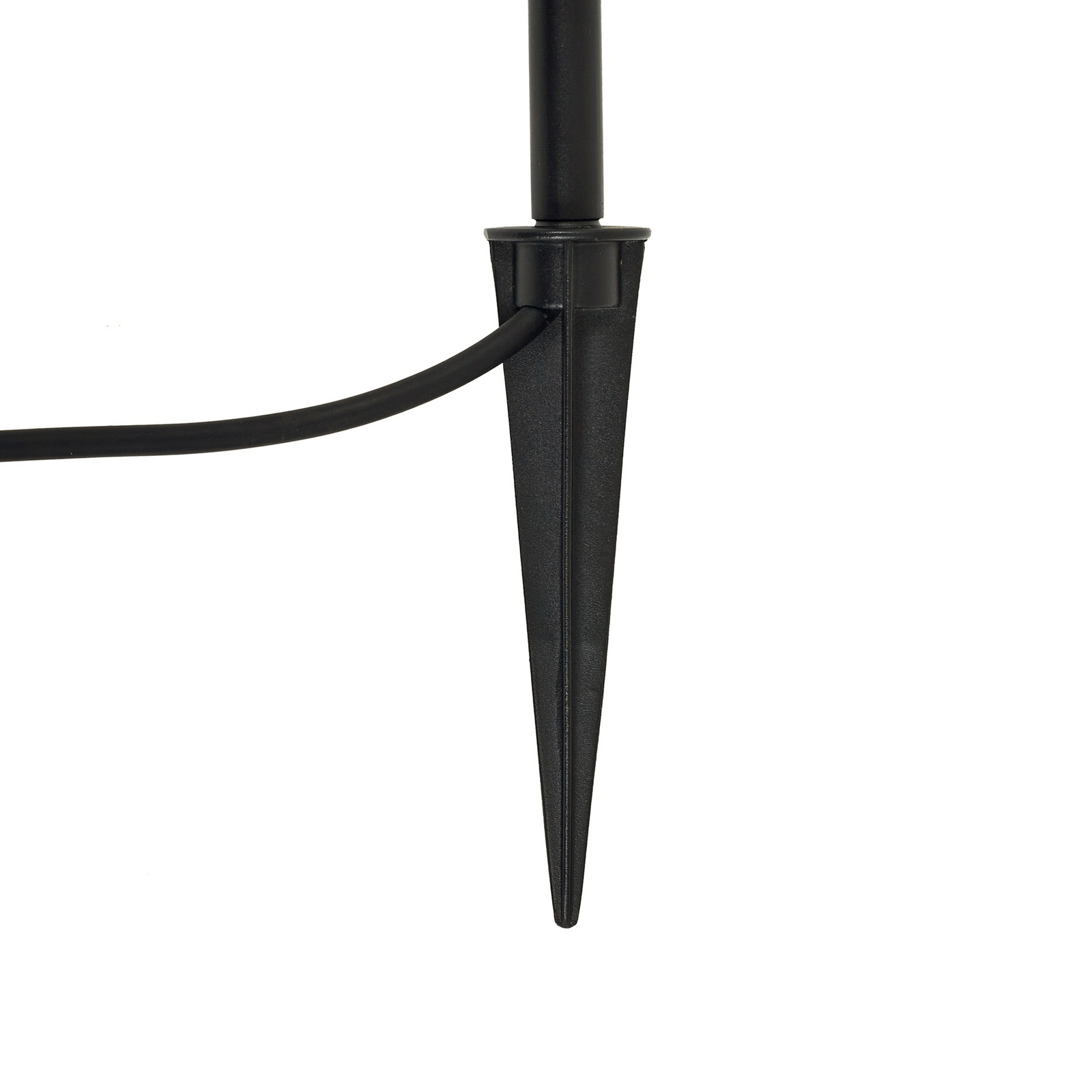 Sorvete földi tüskés lámpa, magasság 62 cm, fém, fekete - Lindby Sorvete földi tüskés lámpa, magasság 62 cm, fém, fekete - Lindby