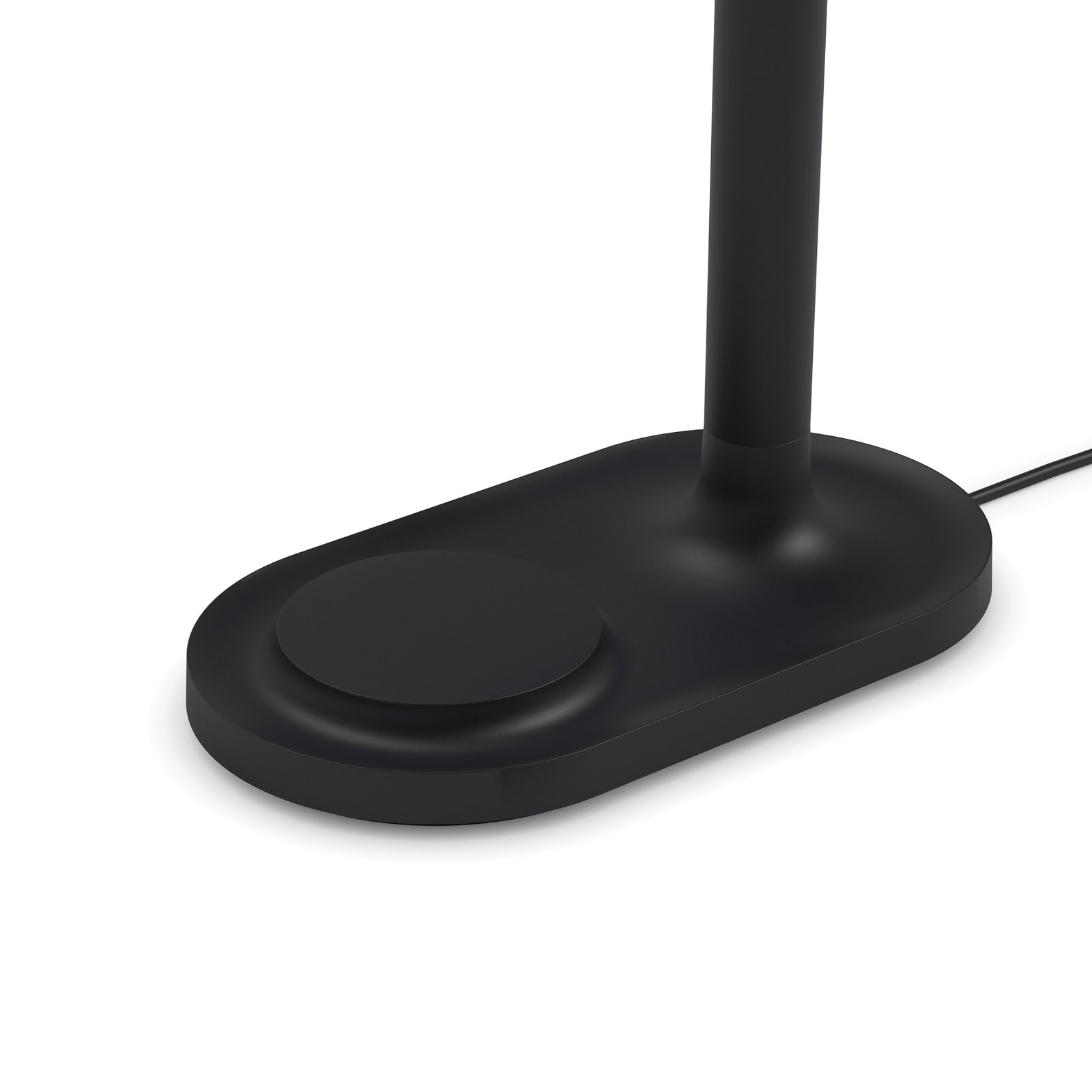 Emendo Tischleuchte w/Qi Wireless Charging Black - Eva Solo