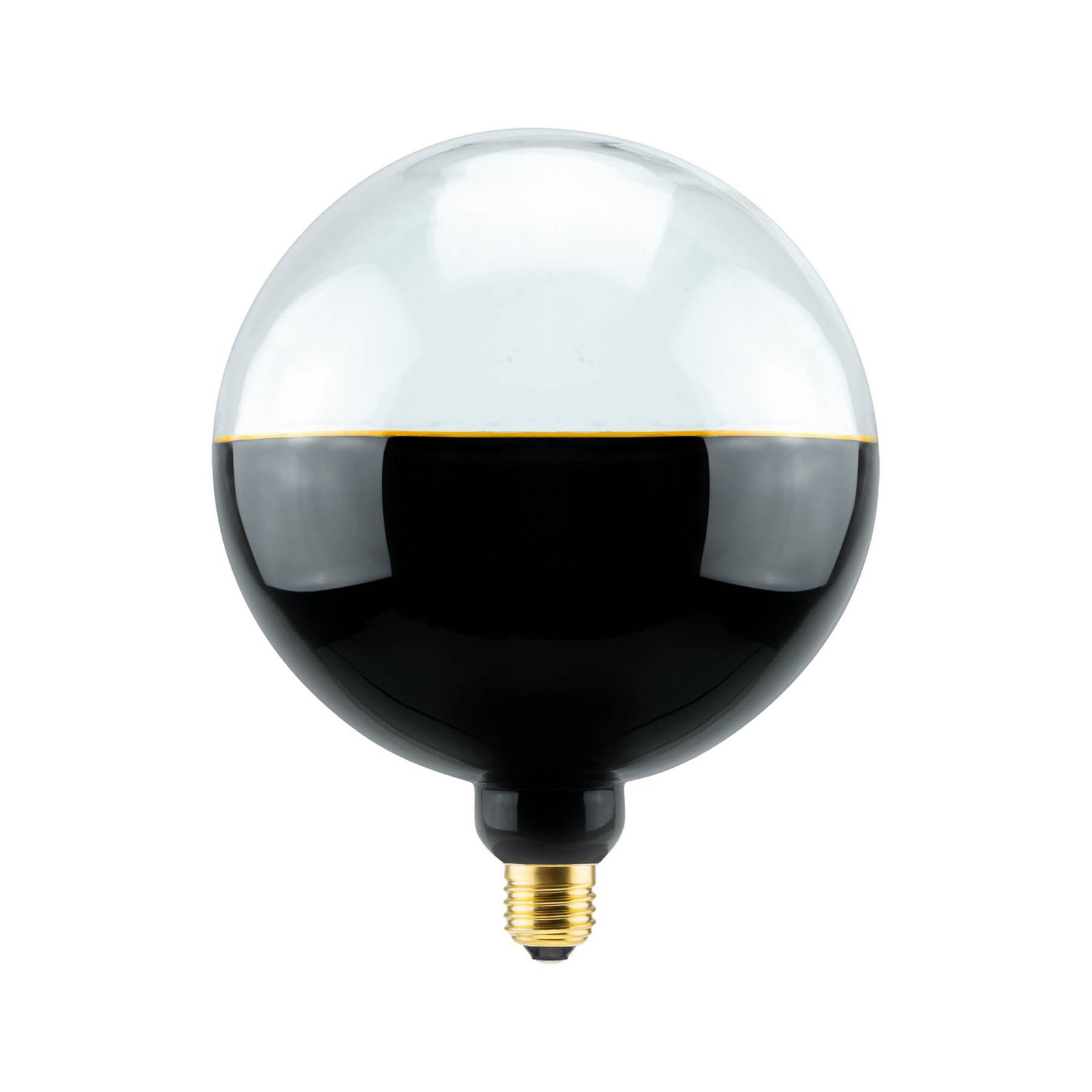 Segula LED-Globe Illusion E27 G190 claro/negro 6W 1900K atenuable