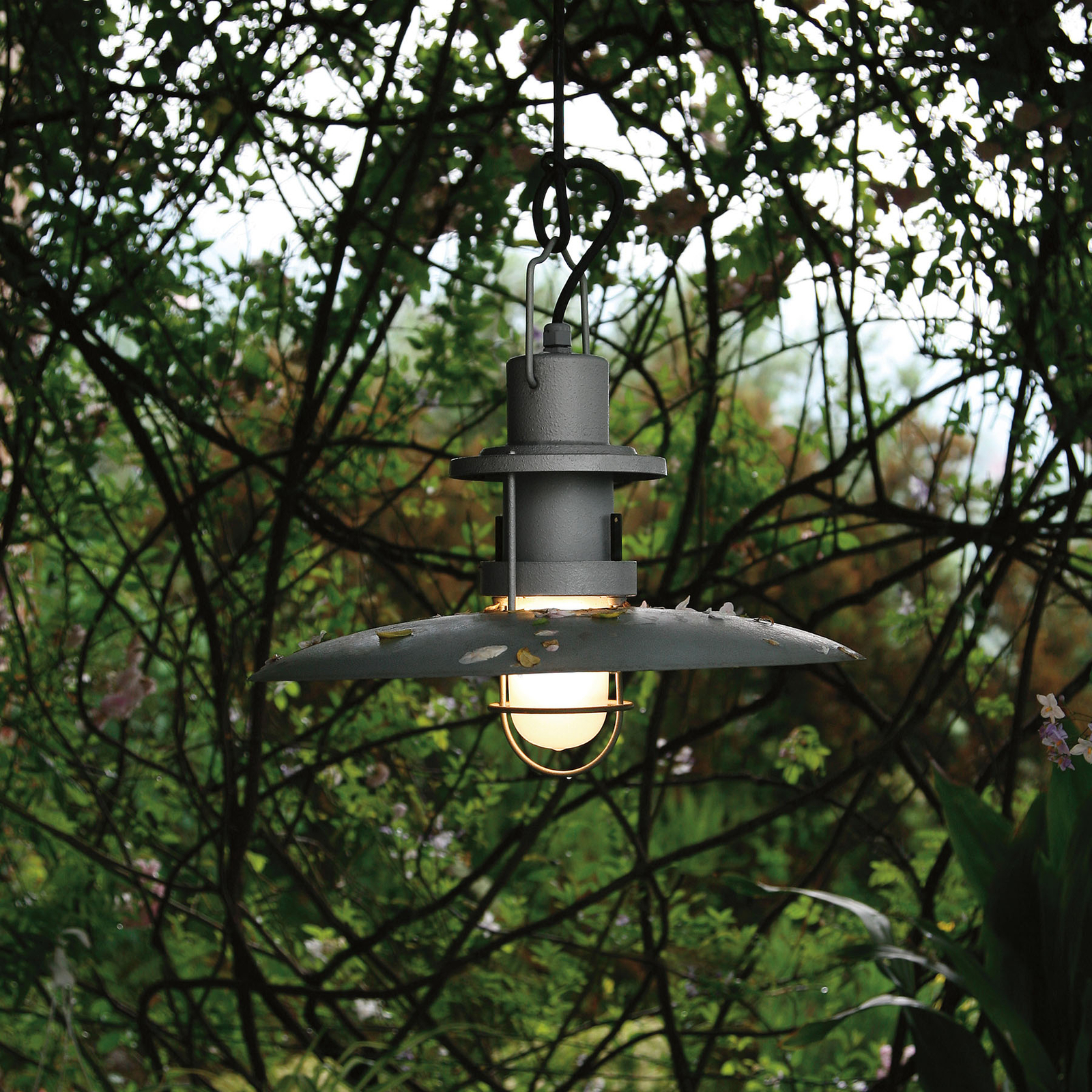 Martinelli Luce Polo Außen-Hängelampe Ø48 cm