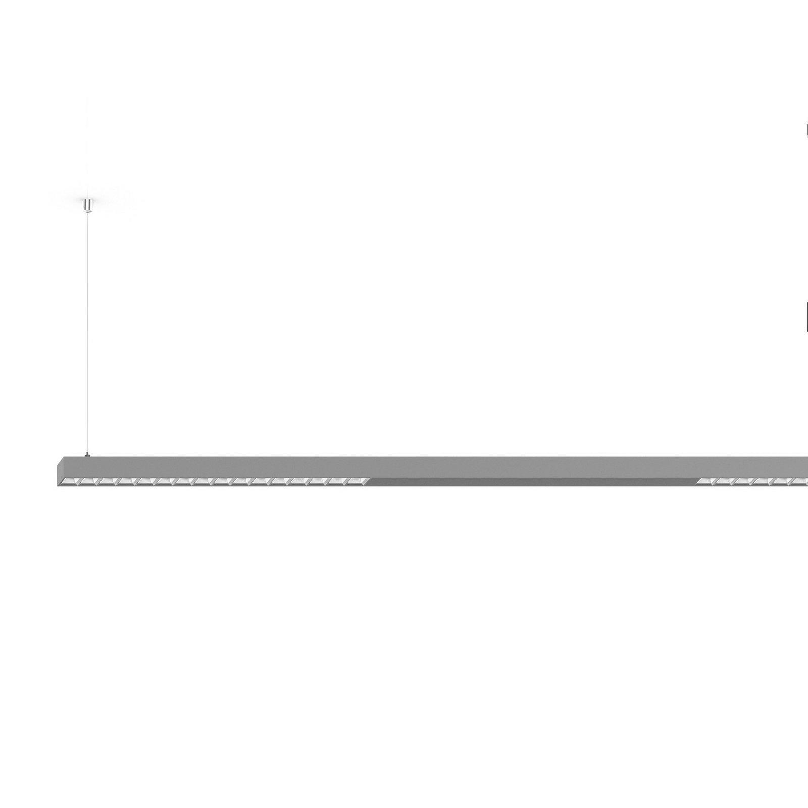 XAL Beto LED pendant light 186cm angular DALI up/down