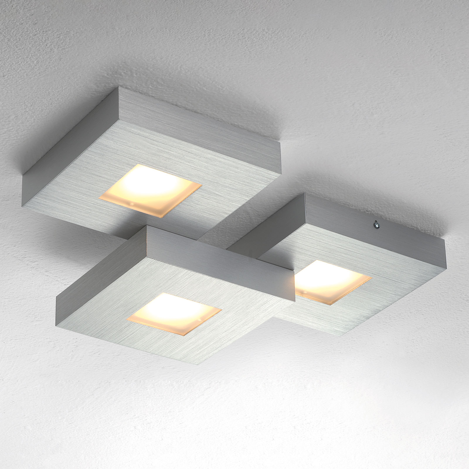 Cubus - 3-lamps LED-plafondlamp