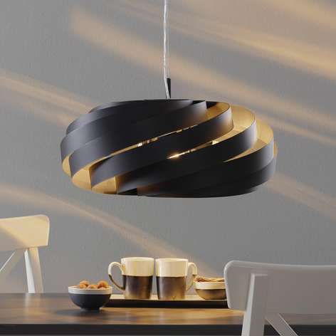 Vento loftlampe sort