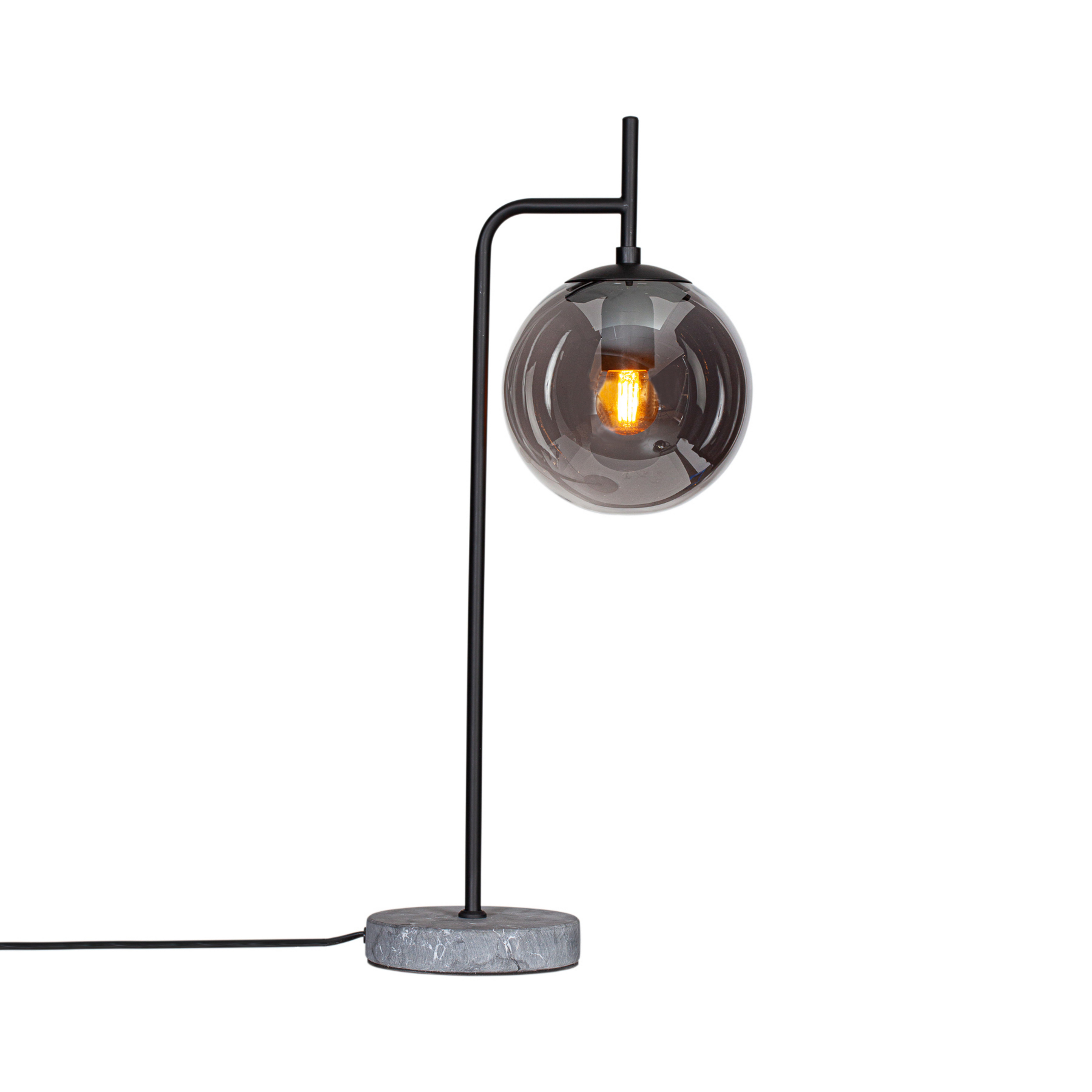 Boyle Lampada da Tavolo Smoke Grey - By Rydéns