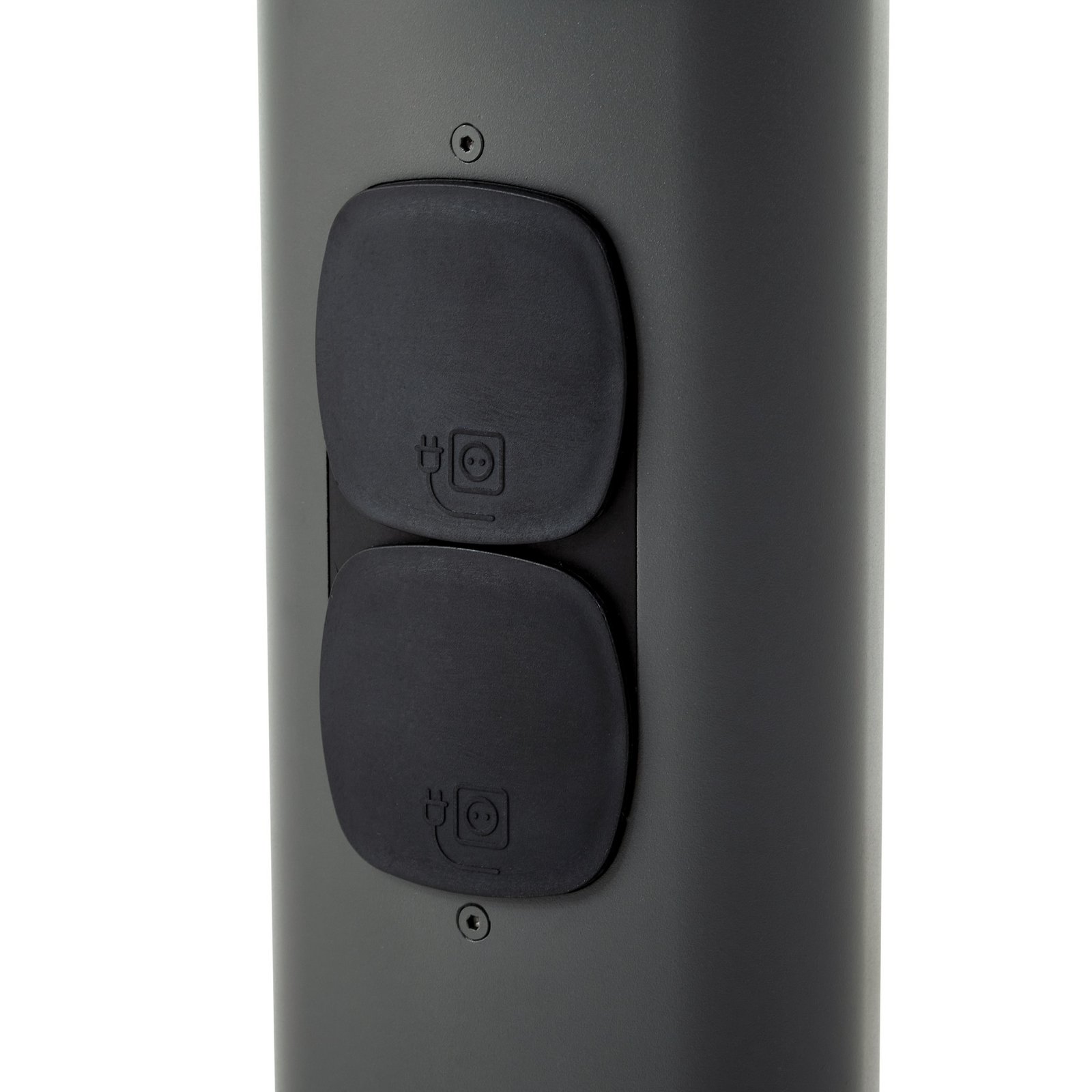 Pirron LED tuinpadverlichting, stopcontact, hoogte 80 cm, IP54 - Lucande Pirron LED tuinpadverlichting, stopcontact, hoogte 80 cm, IP54 - Lucande