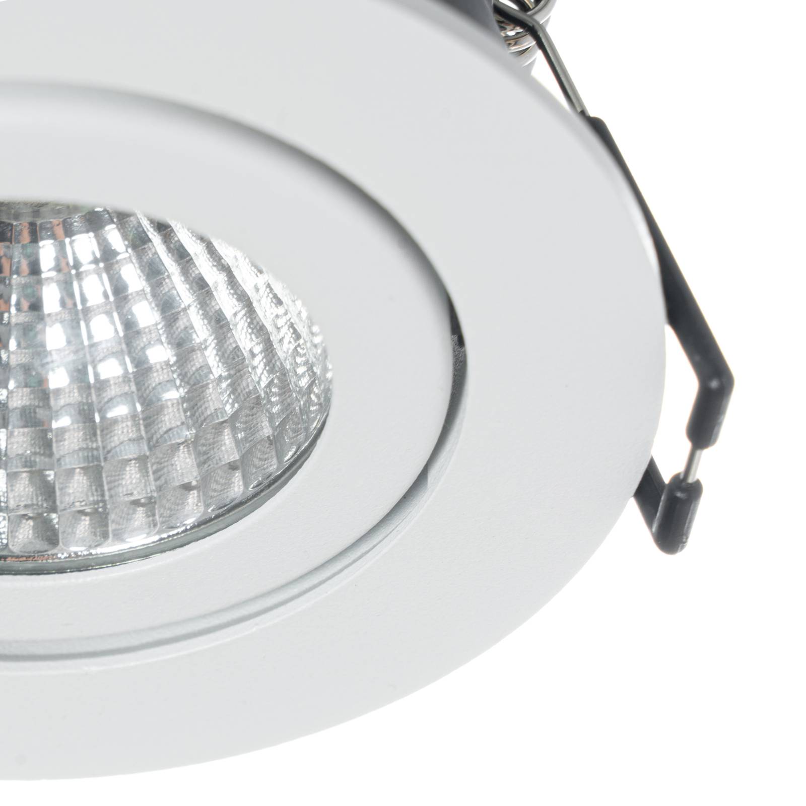 Arcchio LED downlight Jyra, biały, 3000K