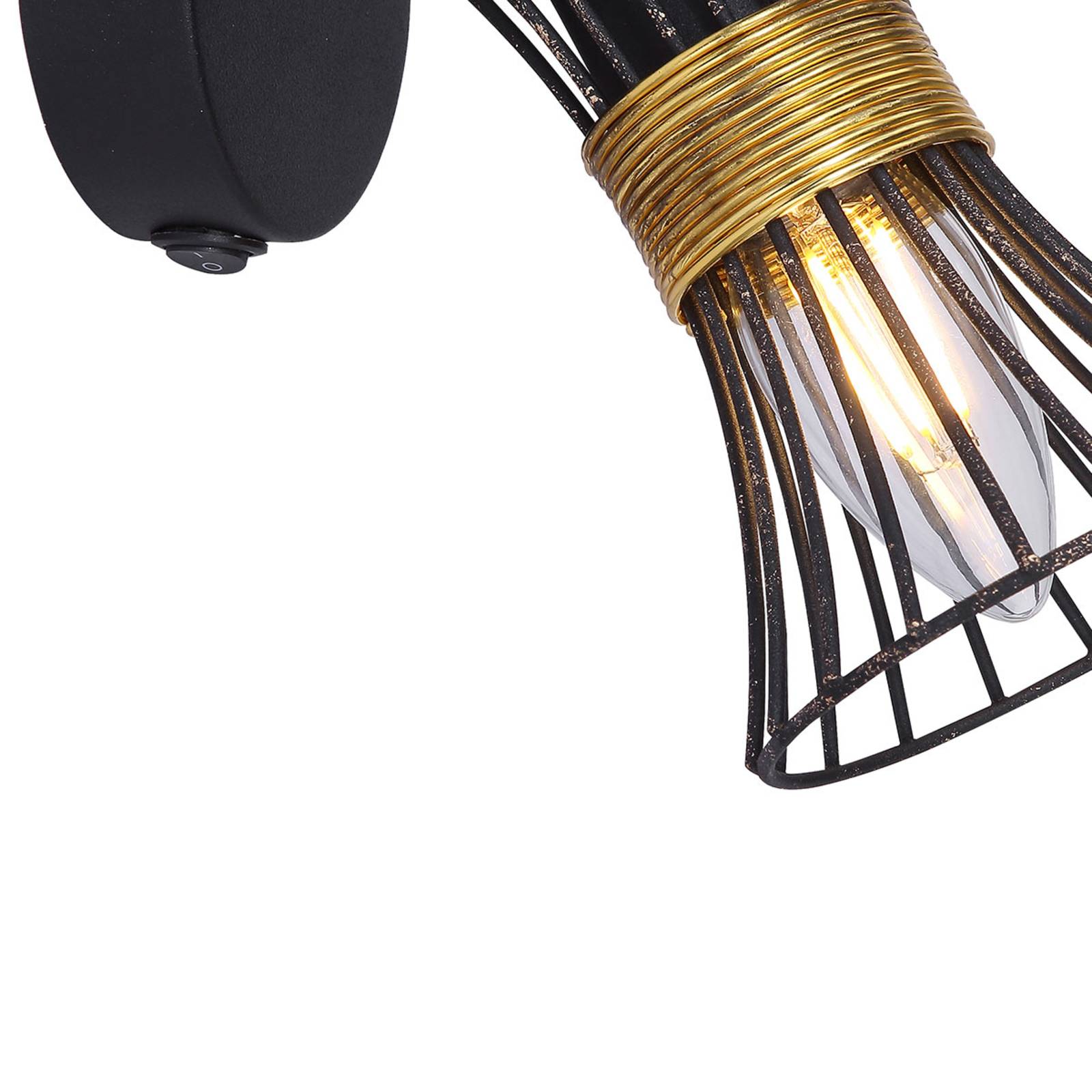 Lampa ścienna 54814-1 z przełącznikiem