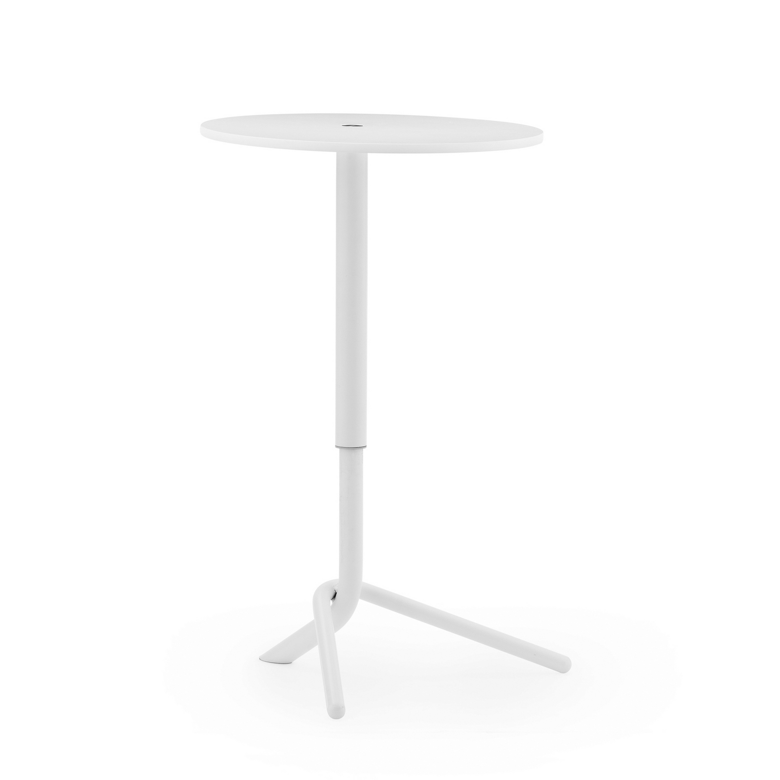 Sivupöytä Lift, valkoinen, teräs, MDF, korkeus 56,5 cm – Normann Copenhagen