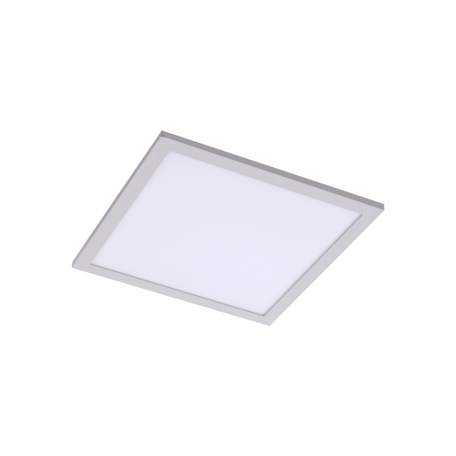 Lindby LED-es panel Enhife, fehér, 29,5 x 29,5 cm, alumínium