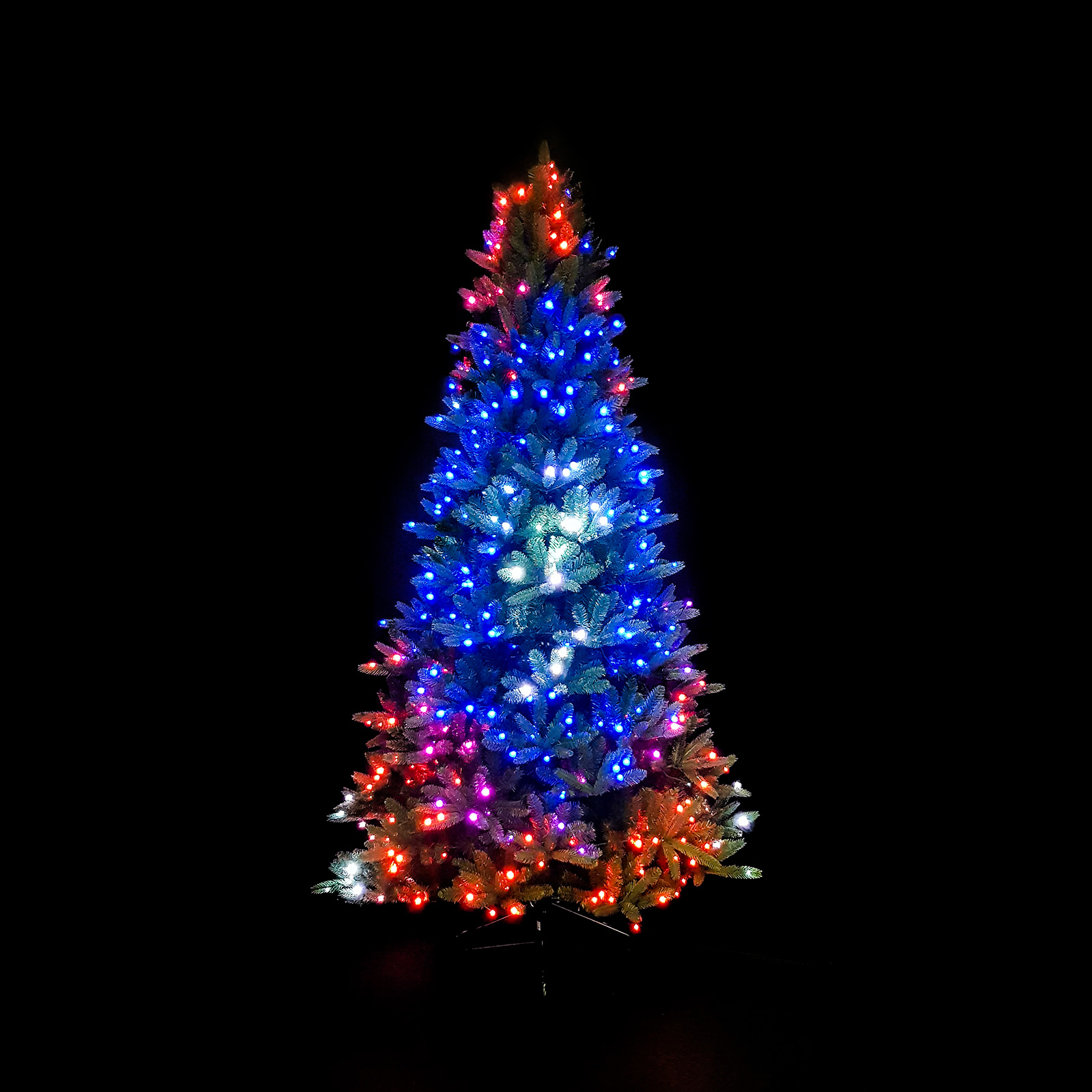 Beau DECO DEL Sapin De Noël Table Lampe RGB Couleur Lampe éclairage