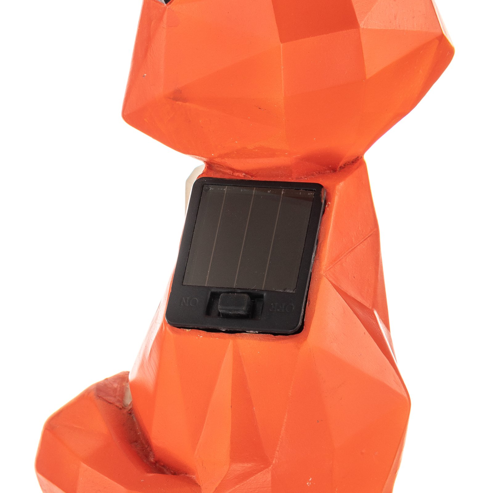 Tilki Solcelle Lampe Orange/White - Lindby