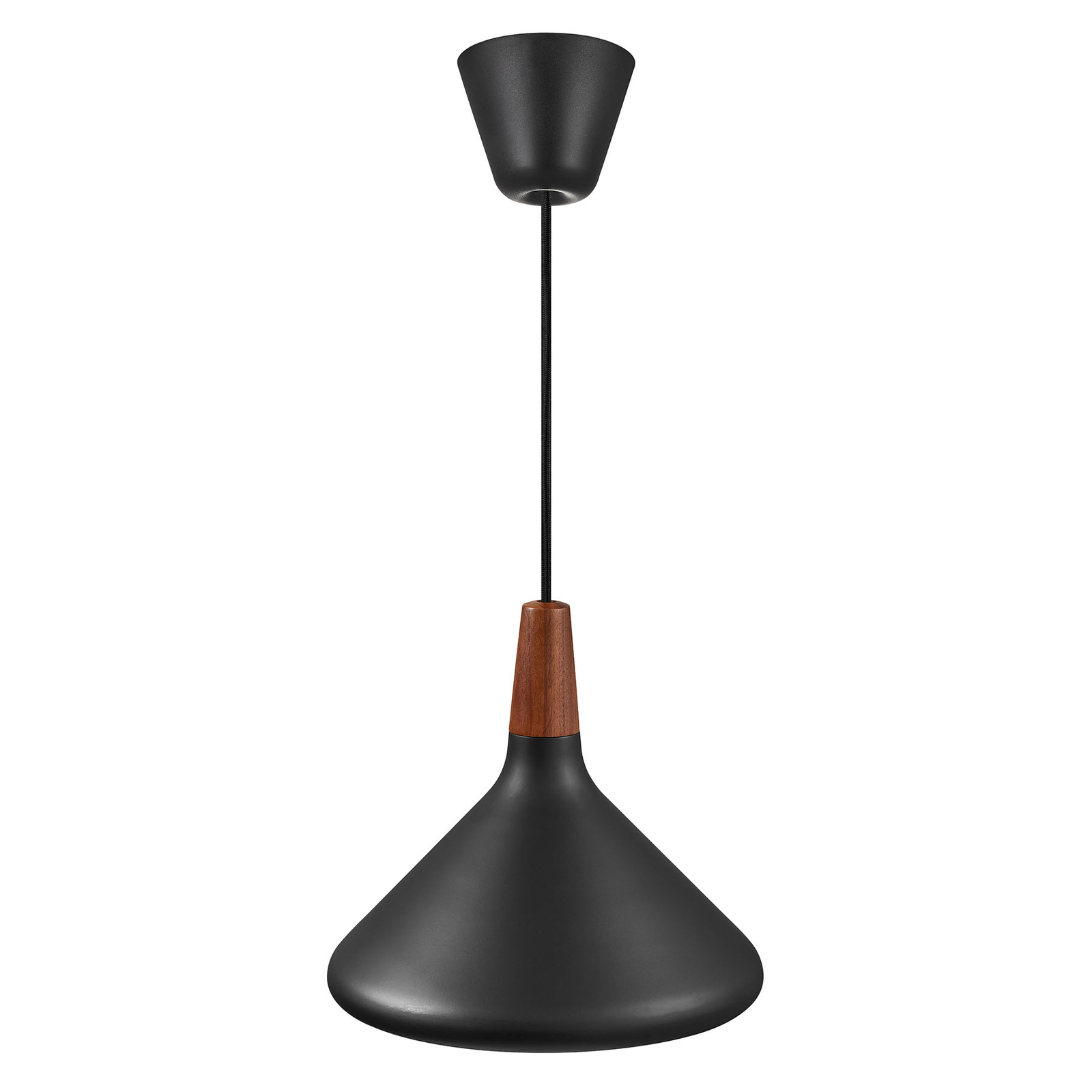 Nori viseća svjetiljka Ø 27 cm, crna