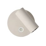 Applique murale LED Tara, blanche, Ø 9 cm, métal