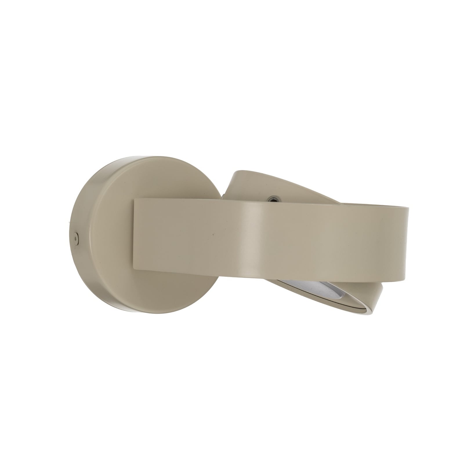 Spot ścienny Lili, kremowy, Ø 14 cm, GX53 Spot ścienny Lili, kremowy, Ø 14 cm, GX53