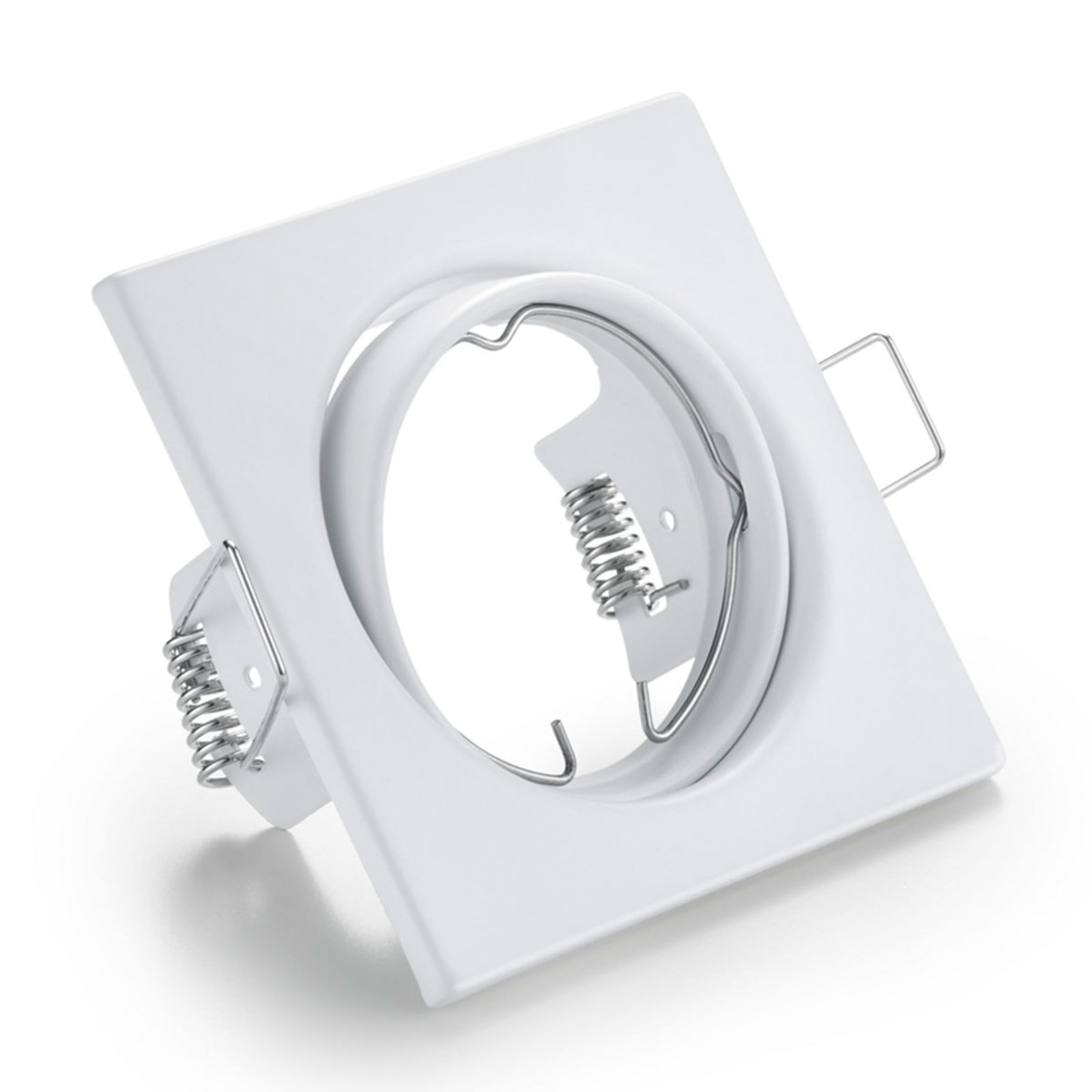 Swivelling downlight Jura in angular Form