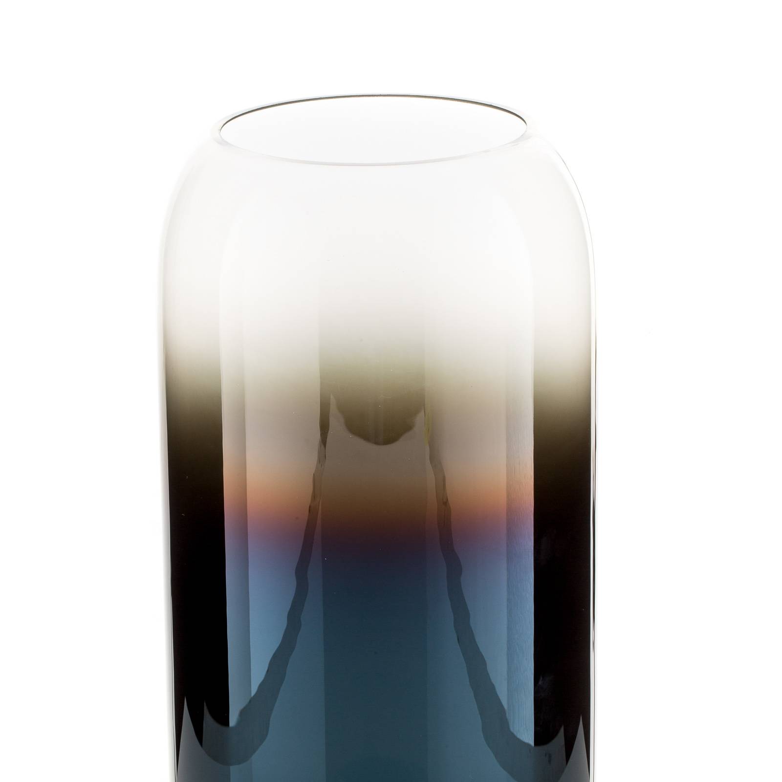 Artemide Gople table lamp, blue, for Living / Dining Room, aluminium, glass, E27, 20 W, energy efficiency: A++, H: 48.5 cm