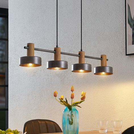 Lindby Tarin suspension à 4 lampes