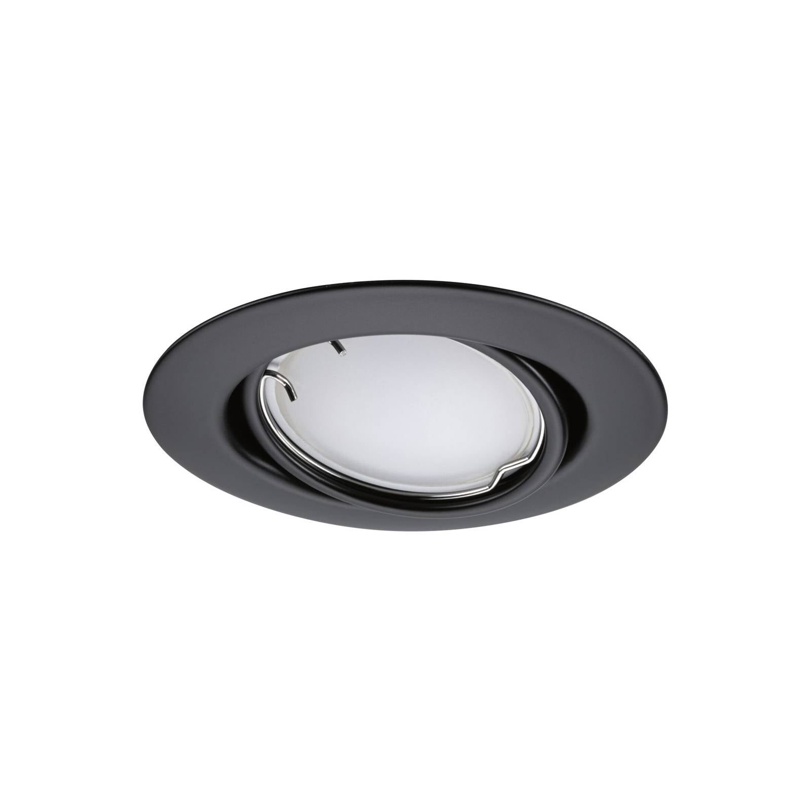 Paulmann Coin Base LED-Einbauspot schwarz 3er RGBW ZigBee