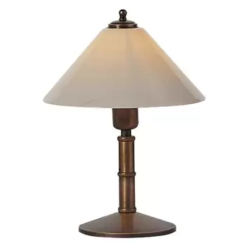 Lampe de banquier GITA en laiton poli