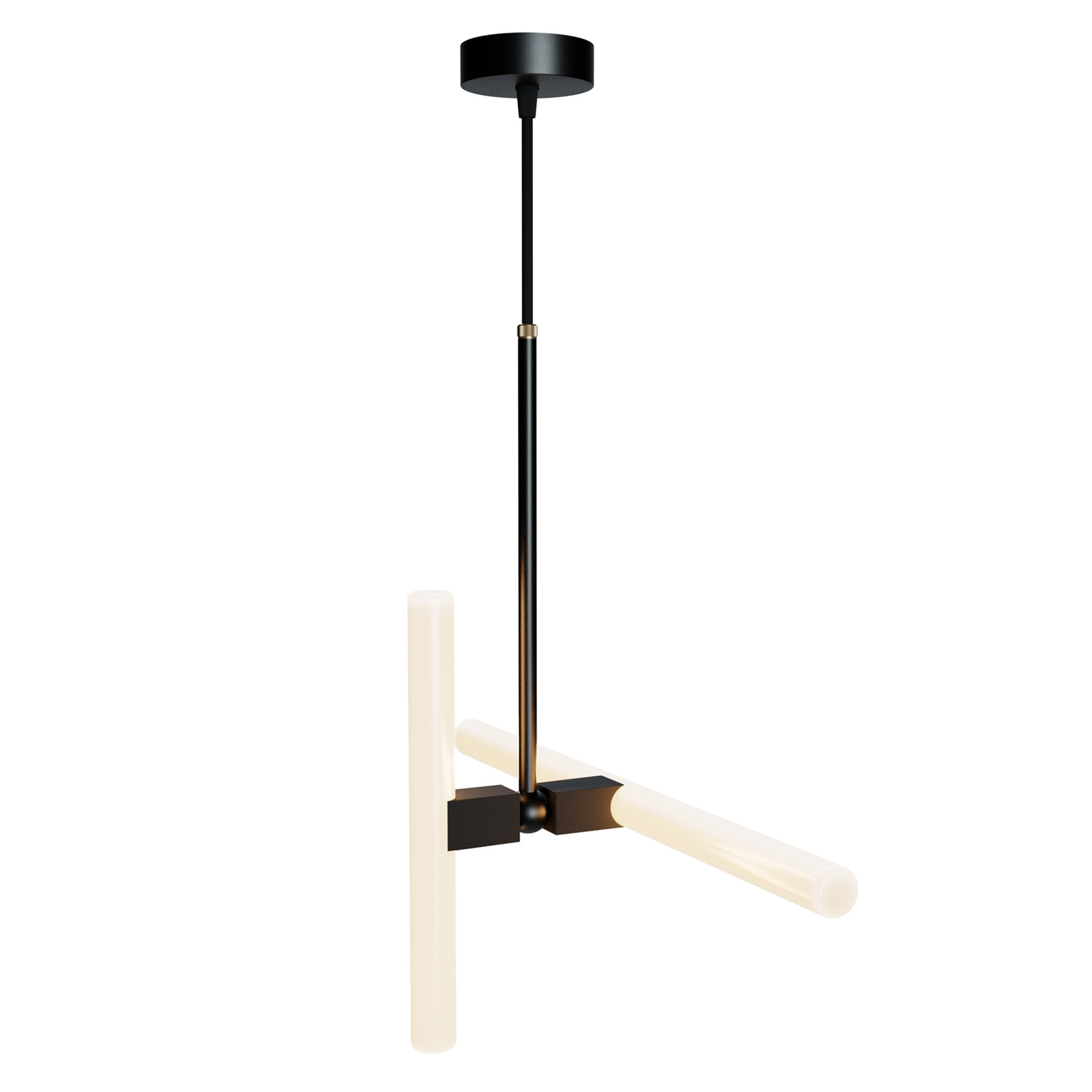 SEGULA suspension Axis, à deux lampes, pivotant