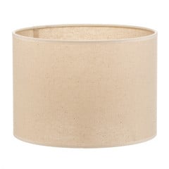 Lampeskærm Roller, beige, Ø 25 cm, højde 18 cm